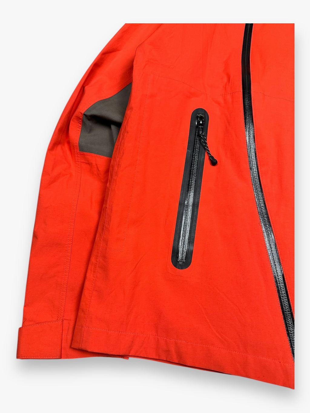 Evisu Genes Asymetric Jacket Orange