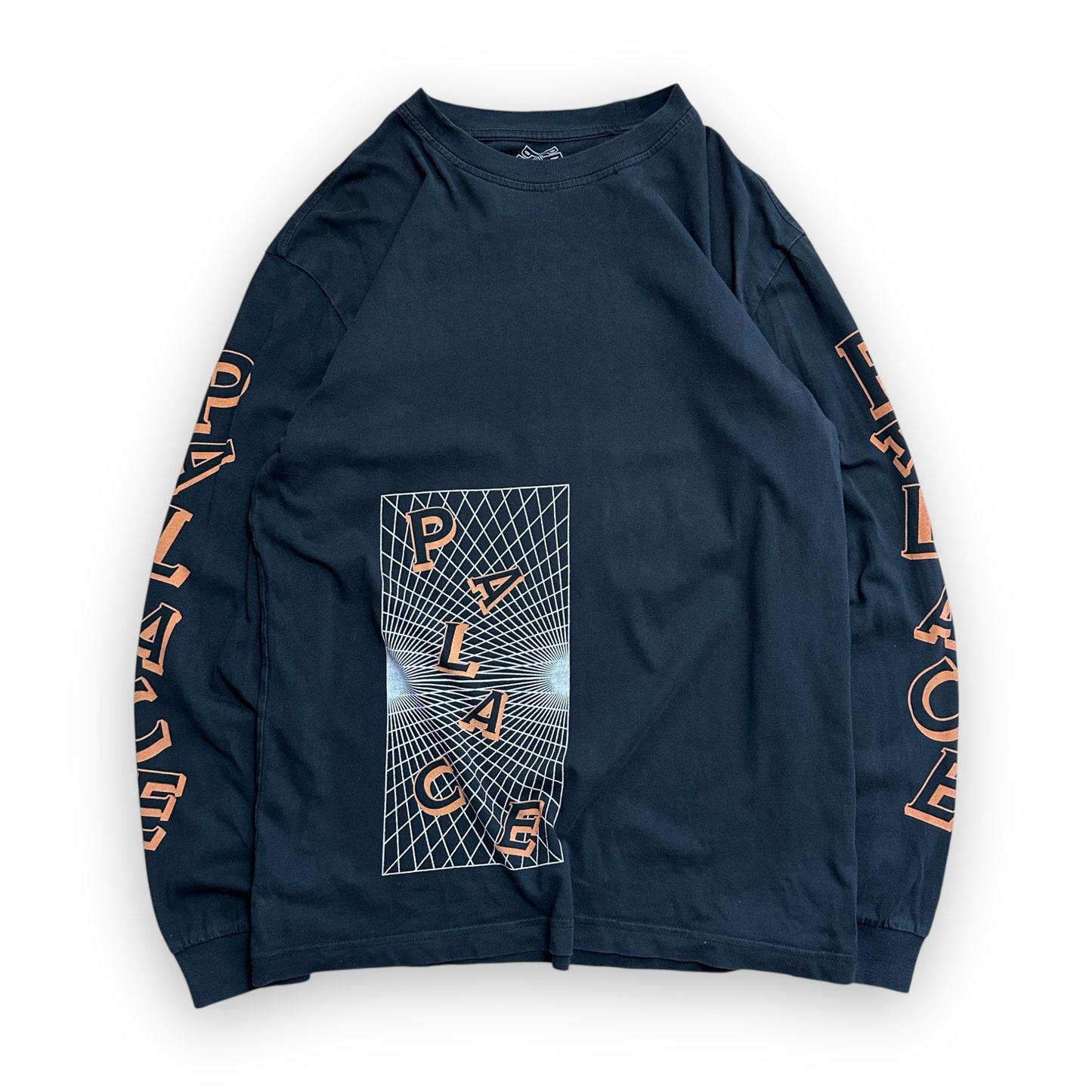 Tee Longsleeve Palace Geometry Black Orange (M)