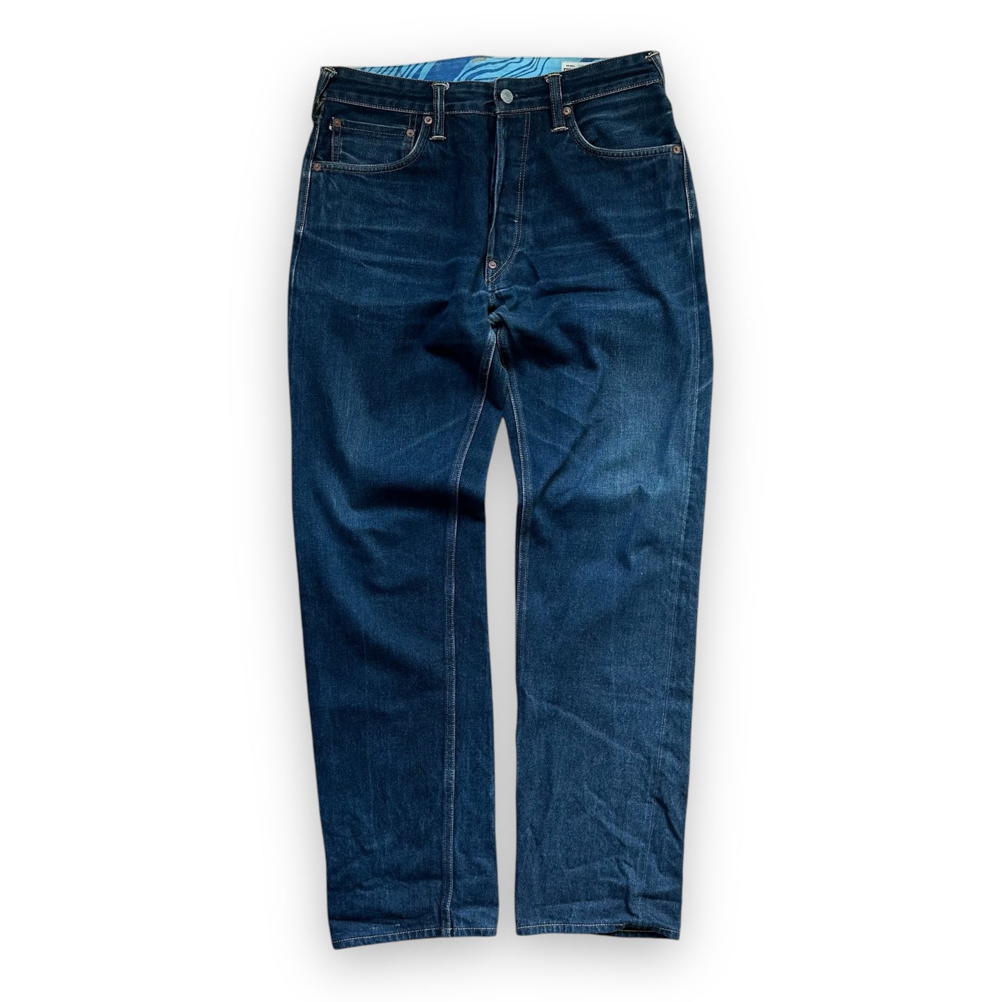 Jeans Evisu Daicock Lot 2000 Red/Blue (M)