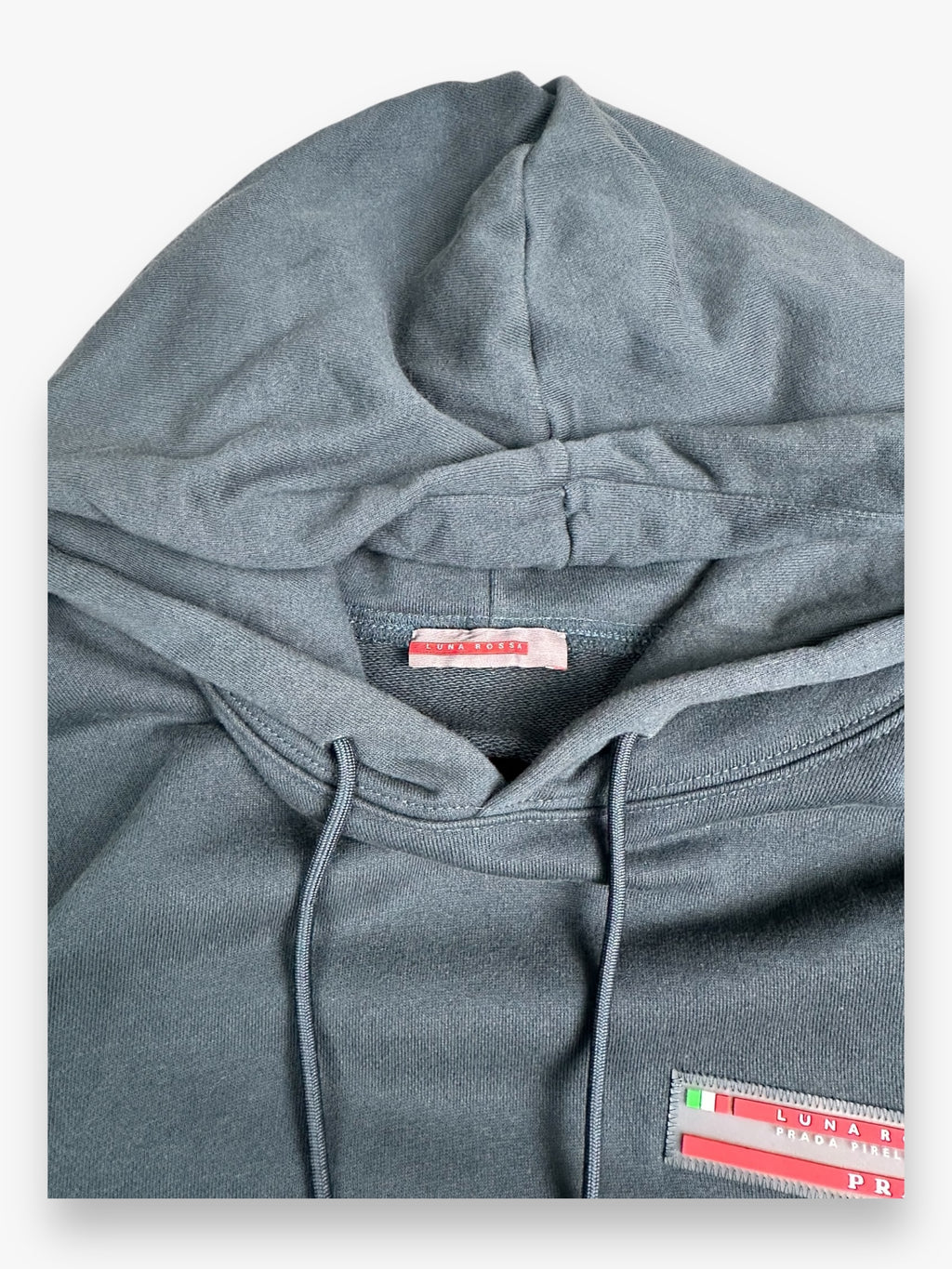 Prada Luna Rossa Hoodie Dark Green