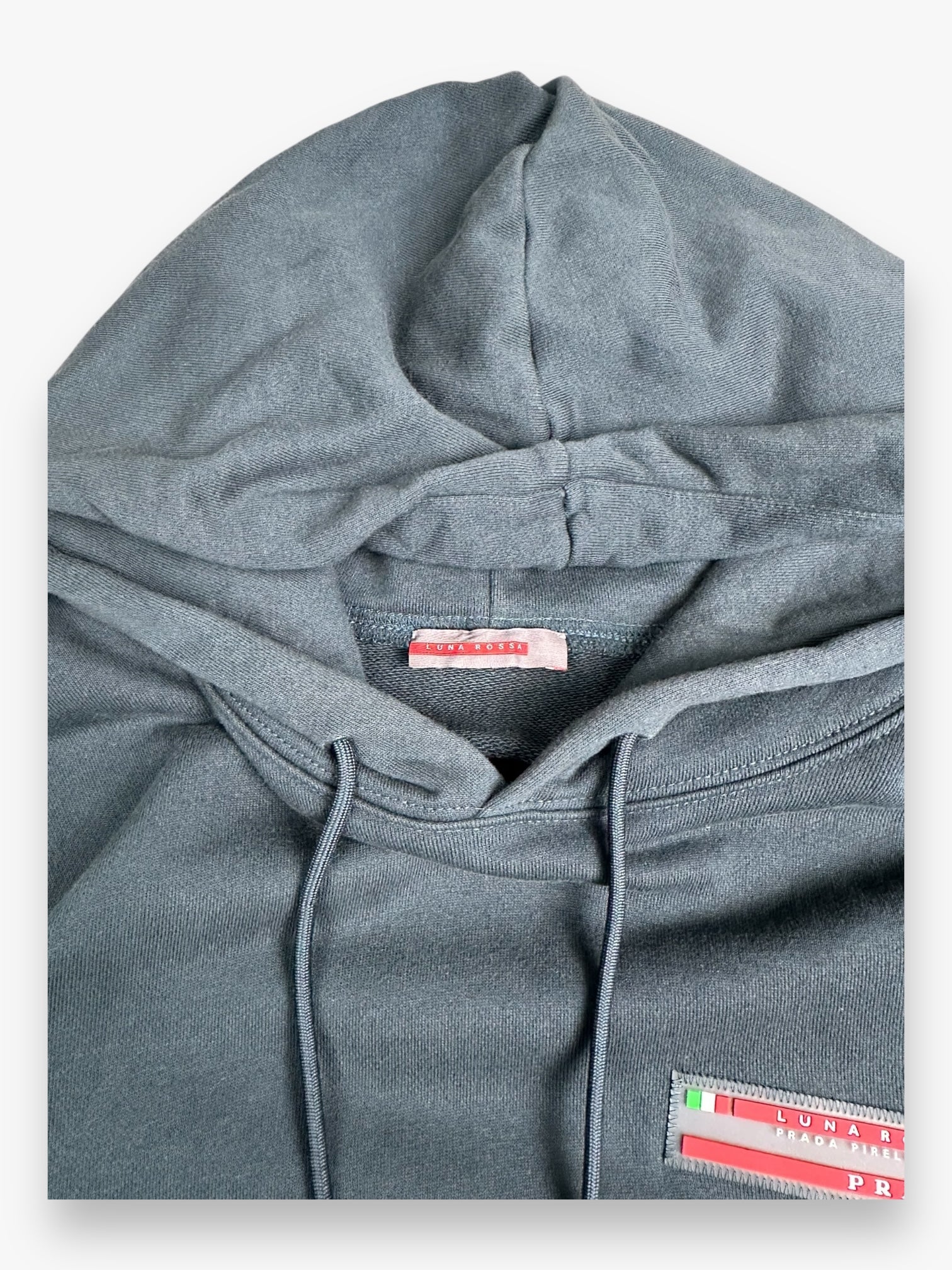 Prada Luna Rossa Hoodie Dark Green