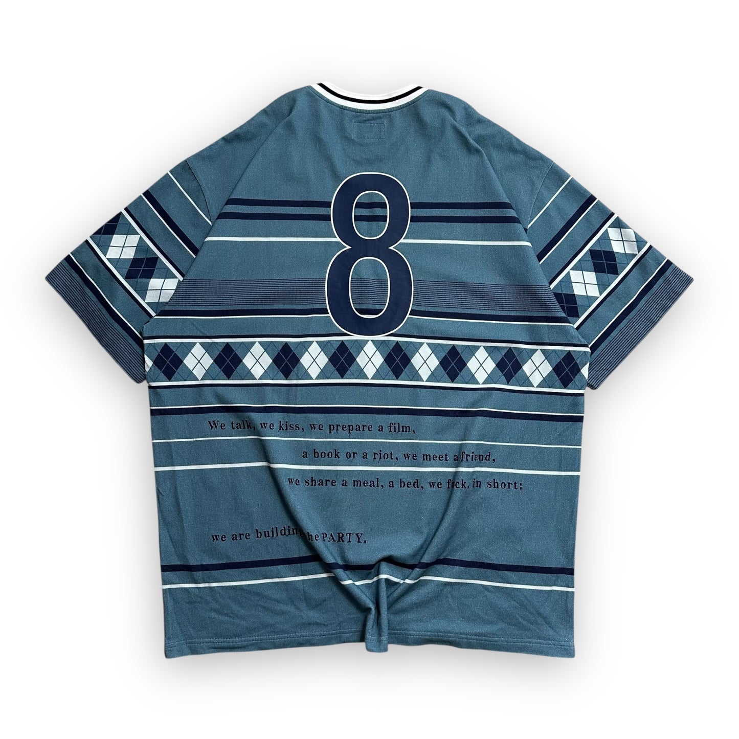 Jersey Supreme Bernadette Corporation Pique Soccer Blue SS23 (XL)