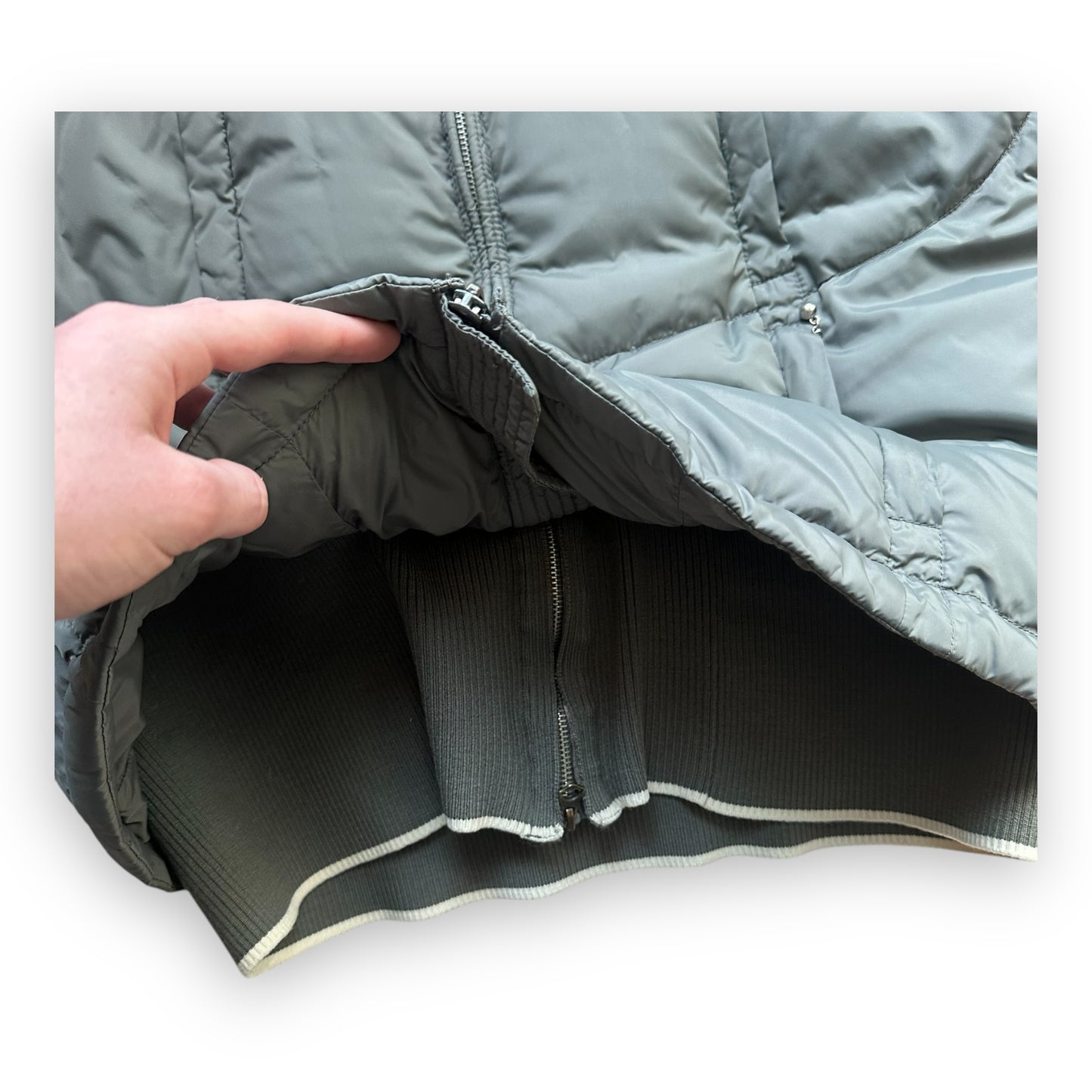 Puffer Jacket Marithé + François Girbaud Grey (L)