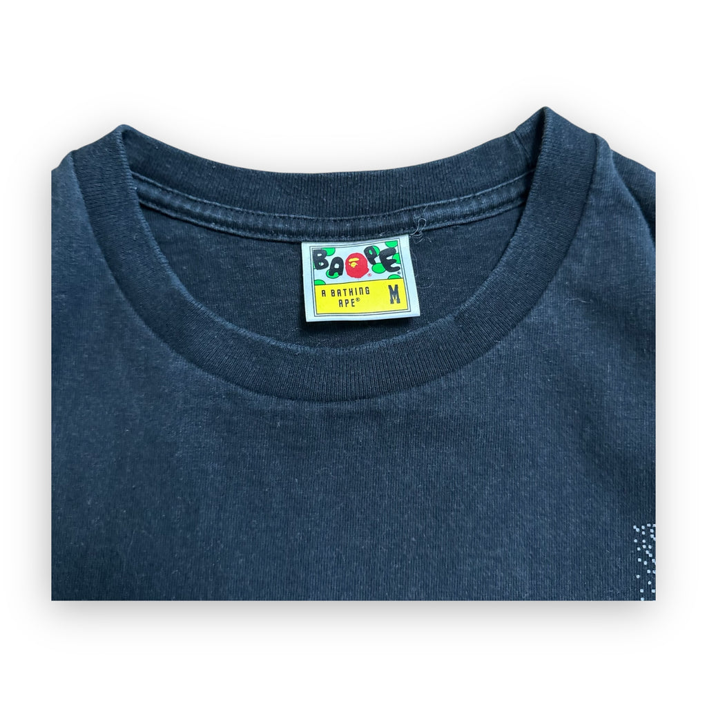 Tee BAPE World Gone Mad Black