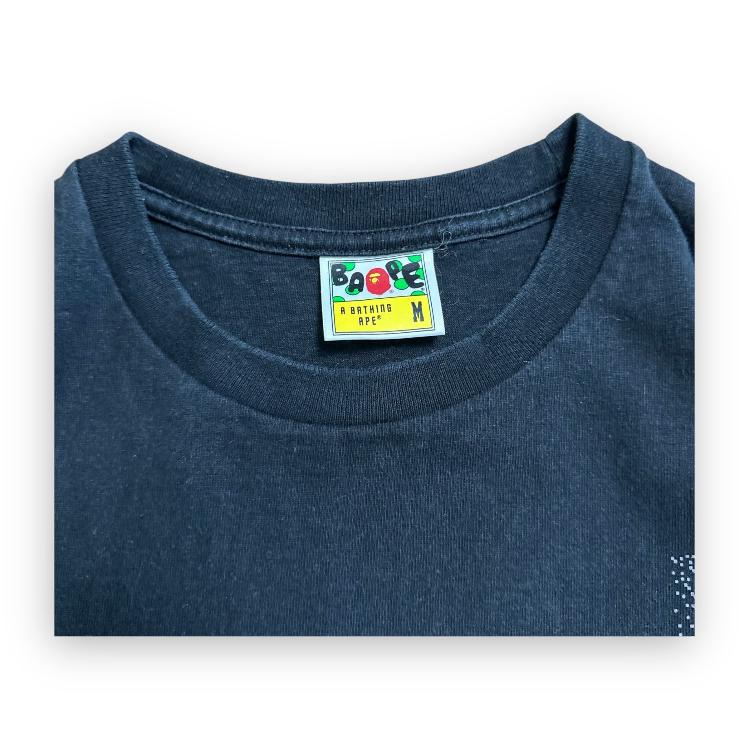 Tee BAPE World Gone Mad Black