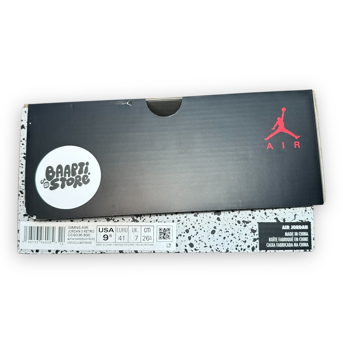 EU41 - US8 - UK7 • Jordan 5 Retro Dunk on Mars