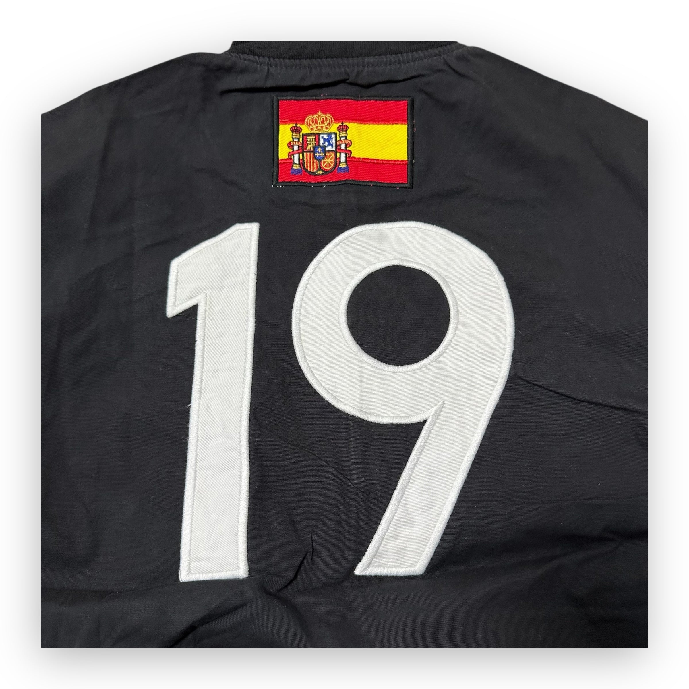 Jacket Ralph Lauren Flag Spain Black vintage