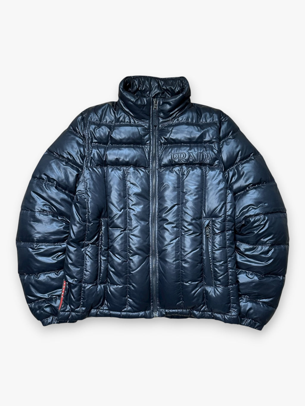 Puffer Jacket Prada Sport Black AW07
