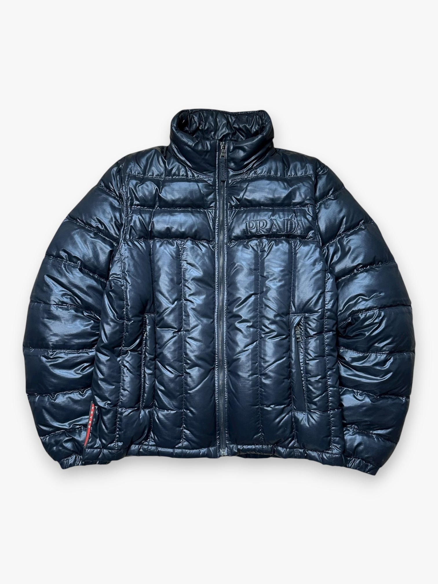 Puffer Jacket Prada Sport Black AW07