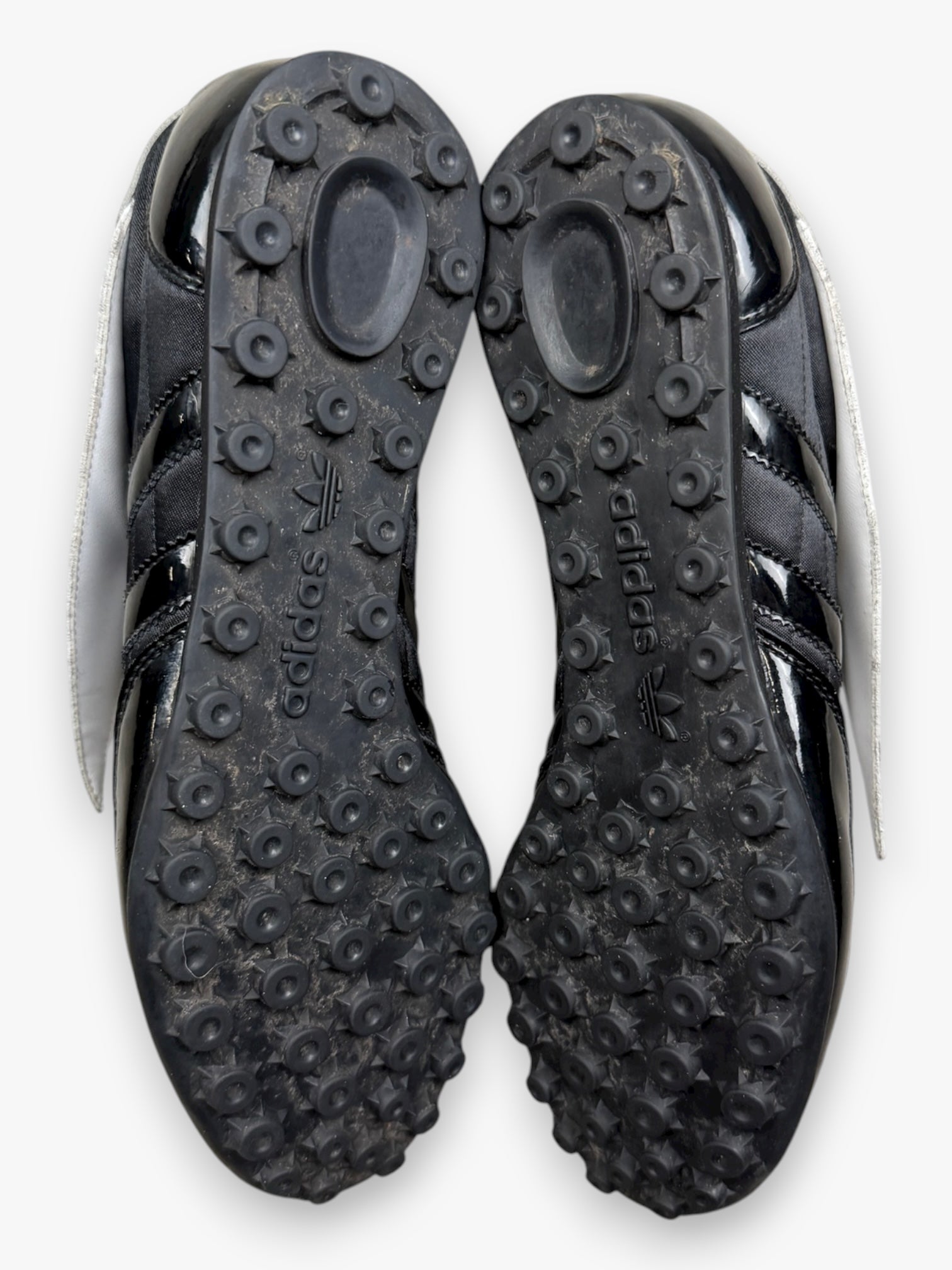 adidas Jeremy Scott Patent Leather Black Collar White (2010)