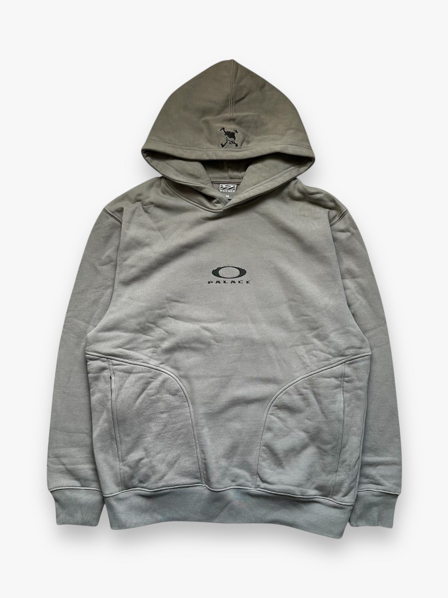 Sweatshirt Hoodie Oakley Palace Gray SS23
