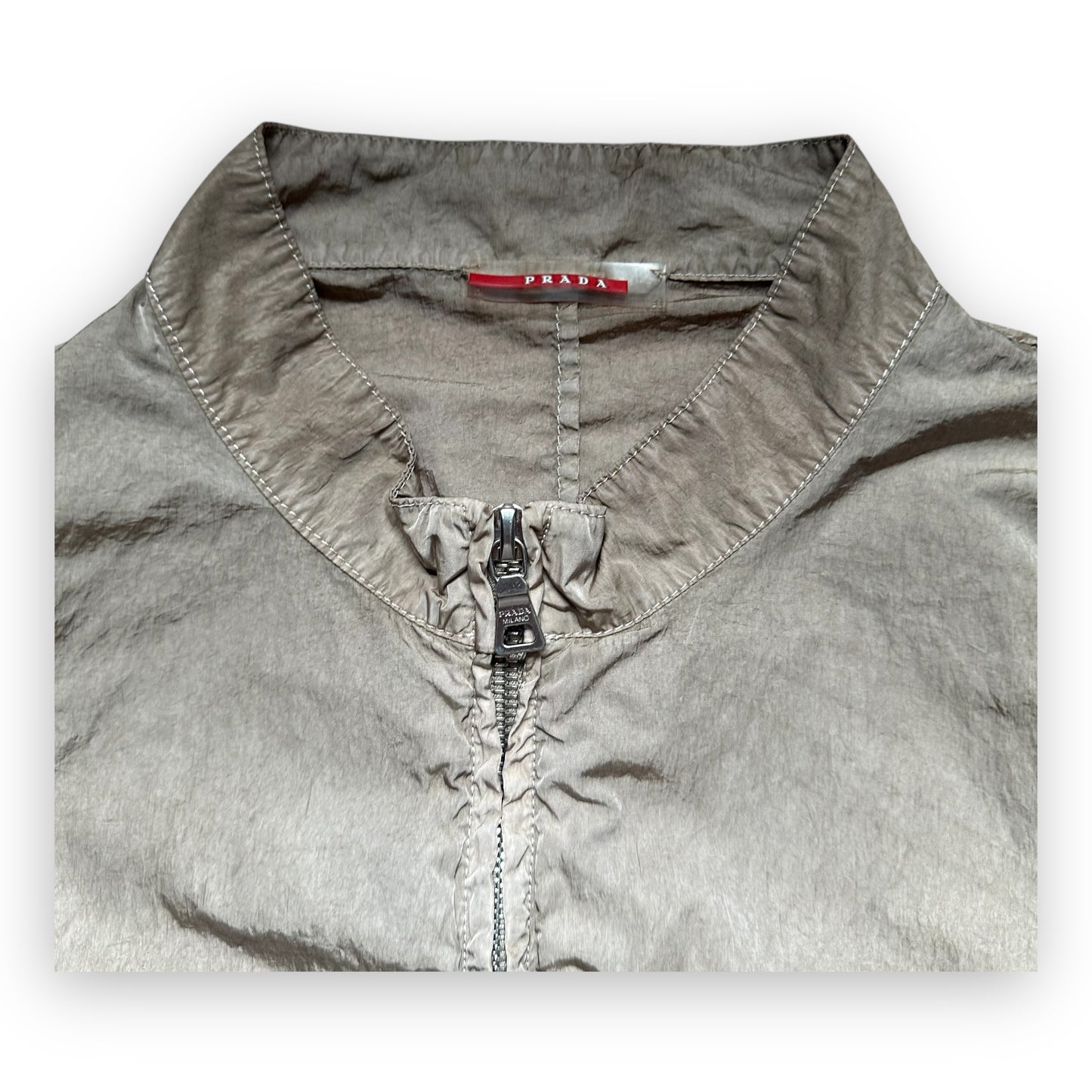 Jacket Prada Sport Nylon Light Brown (L)