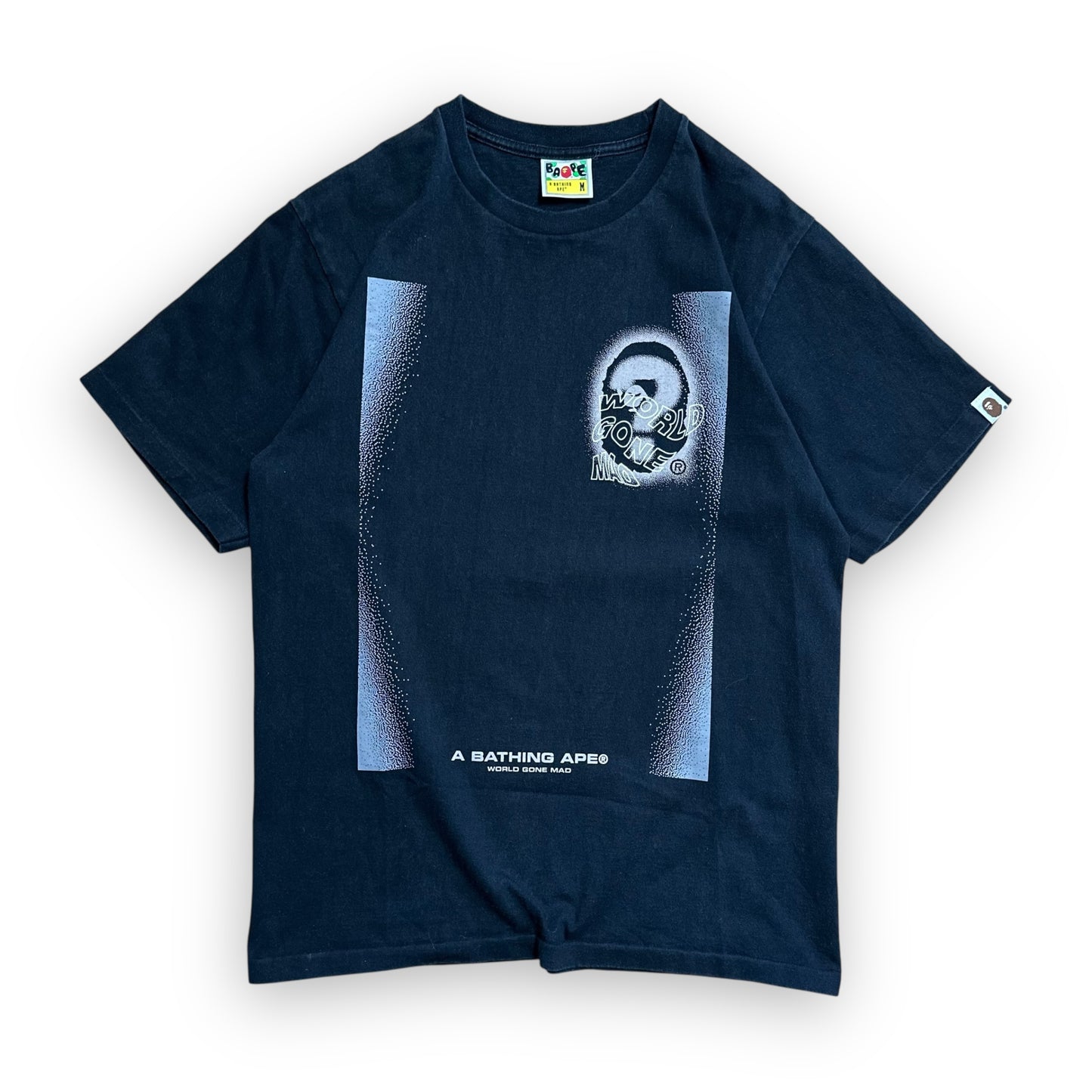 Tee BAPE World Gone Mad Black (M)