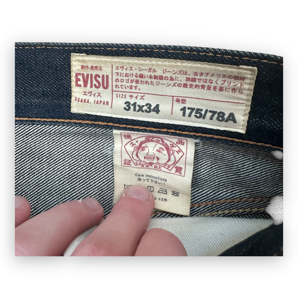 Jeans Evisu Daicock Lot 2000 Multicolor