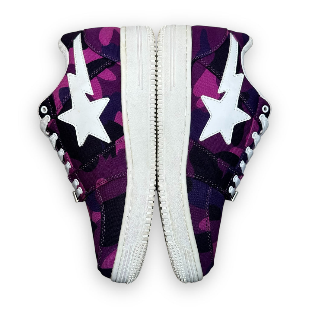 Bape Sta Low Color Purple Camo