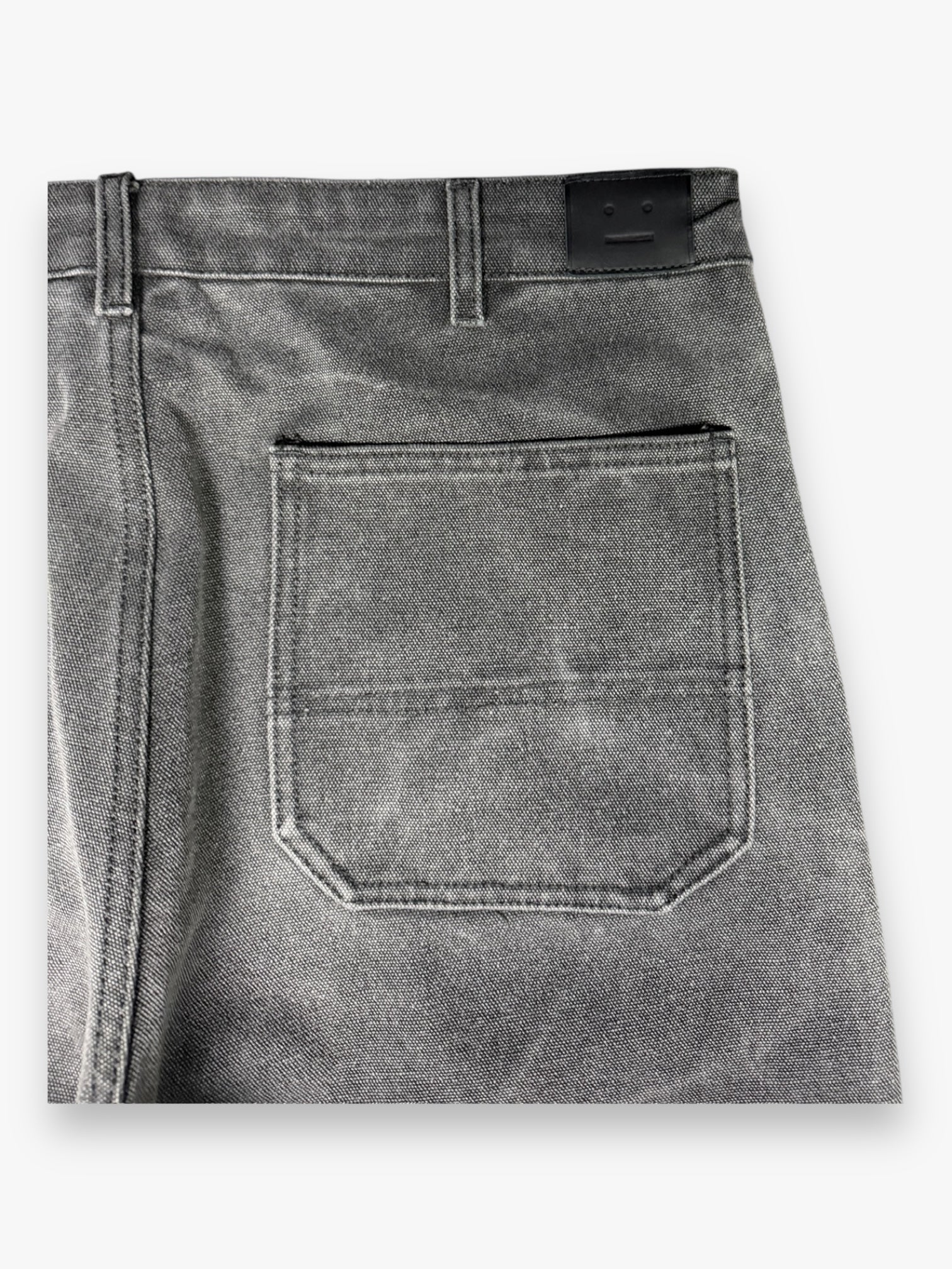 Acne Studios Double Knee Jeans Fade Grey