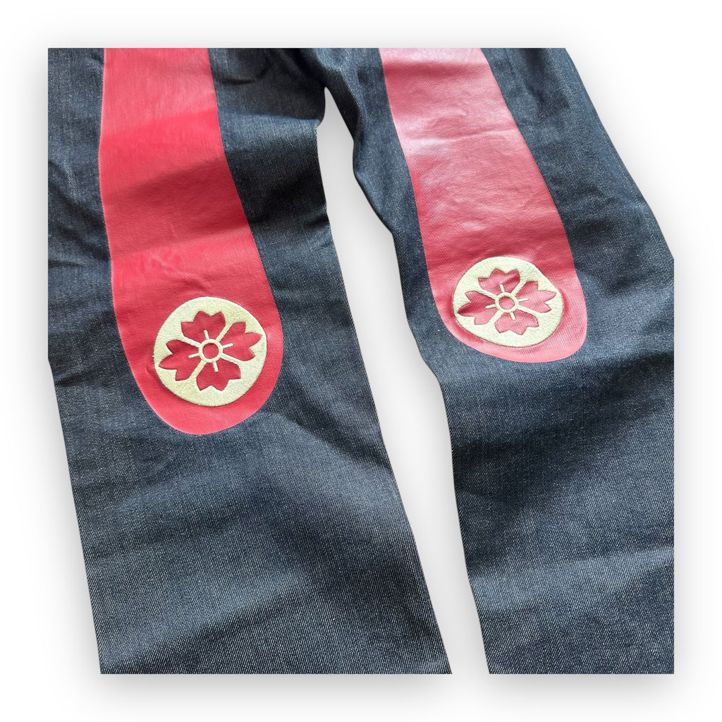 Jeans Evisu Daicock Embroidery Lot 2000 Red/White