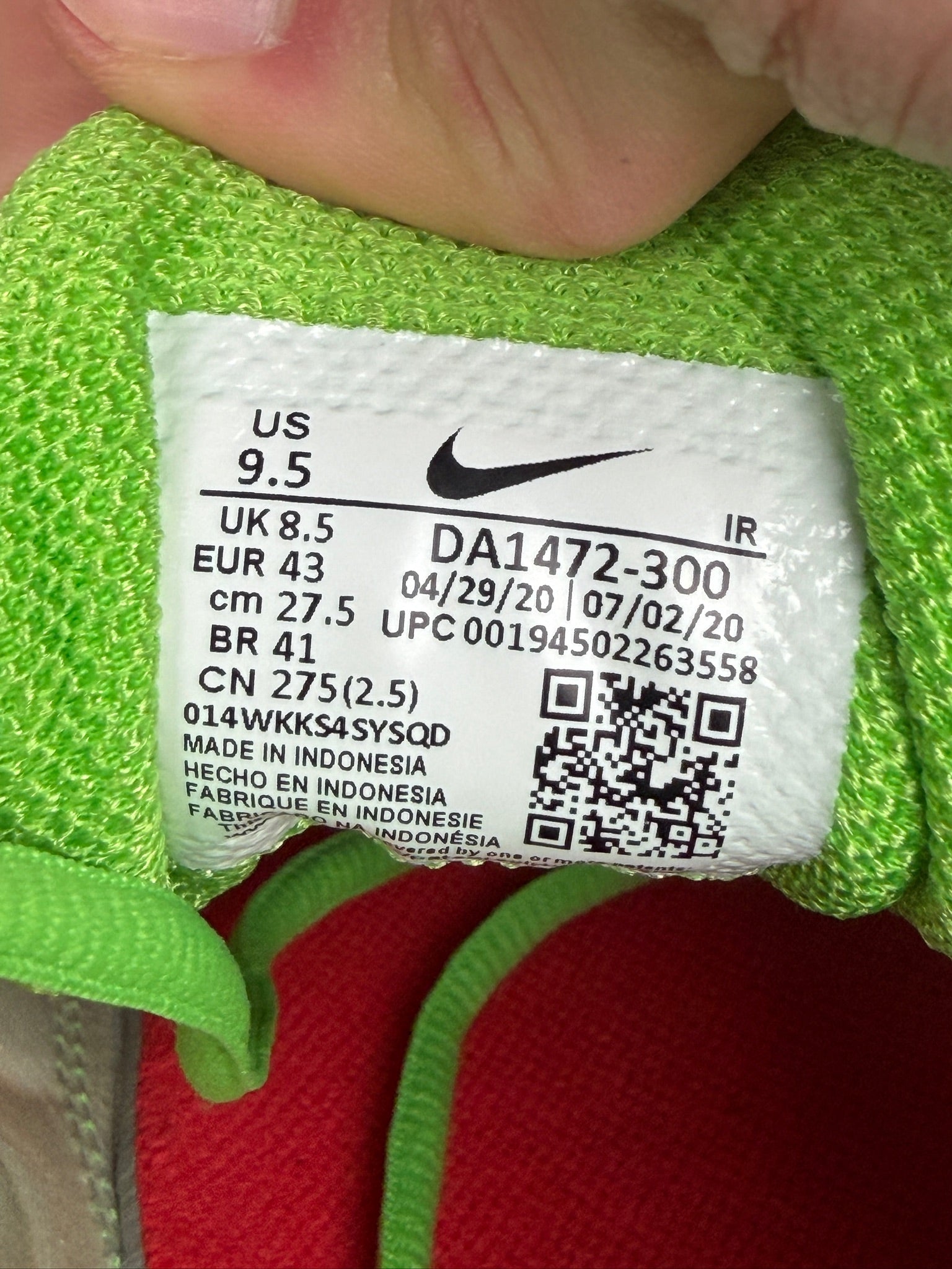 Air Max Plus TN Supreme Green