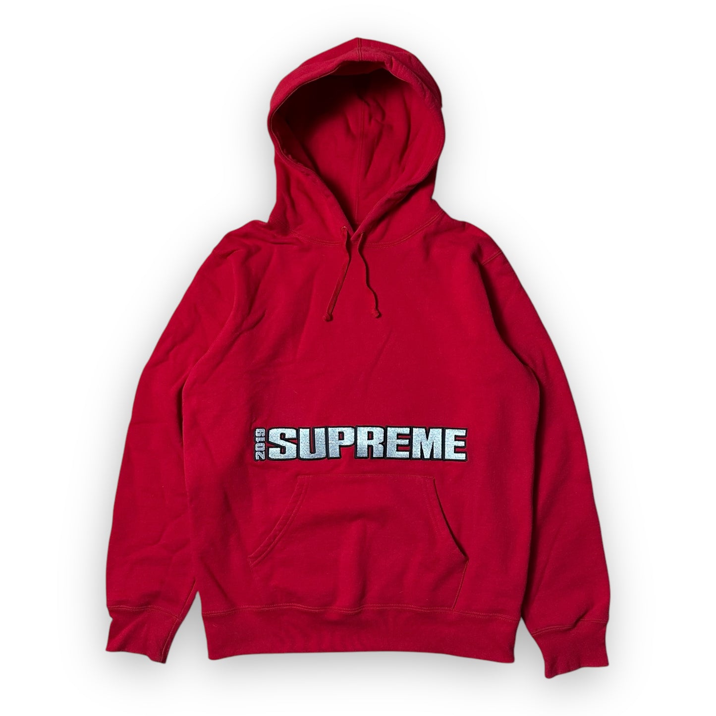 Sweatshirt Hoodie Supreme Blockbuster Red SS19 (M)