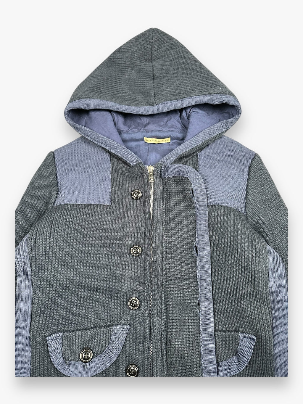 Jacket Balenciaga Wool Navy AW03