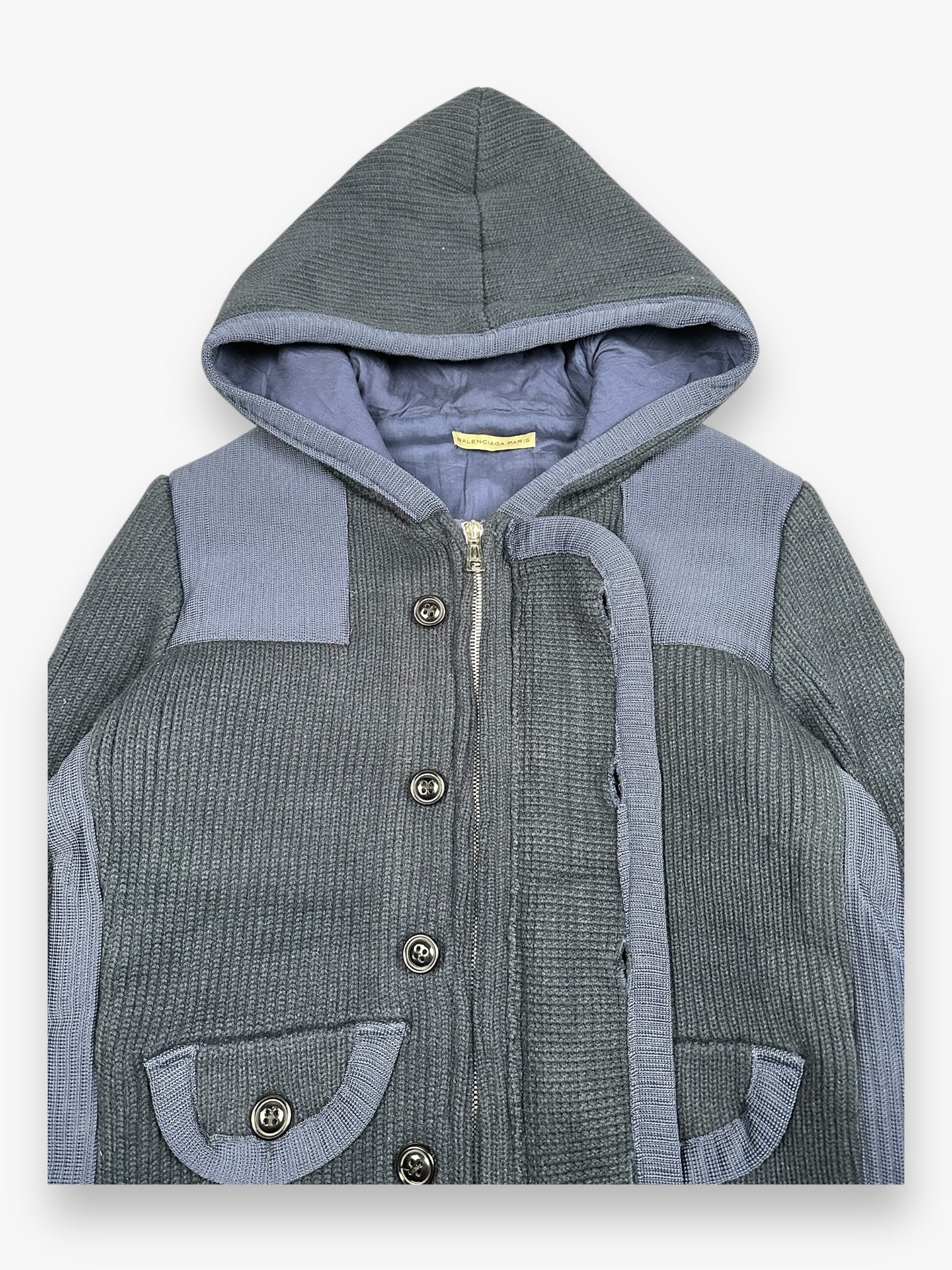 Jacket Balenciaga Wool Navy AW03