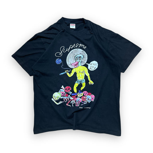 Tee Supreme Daniel Johnston Kill Em All Black SS20 (L)