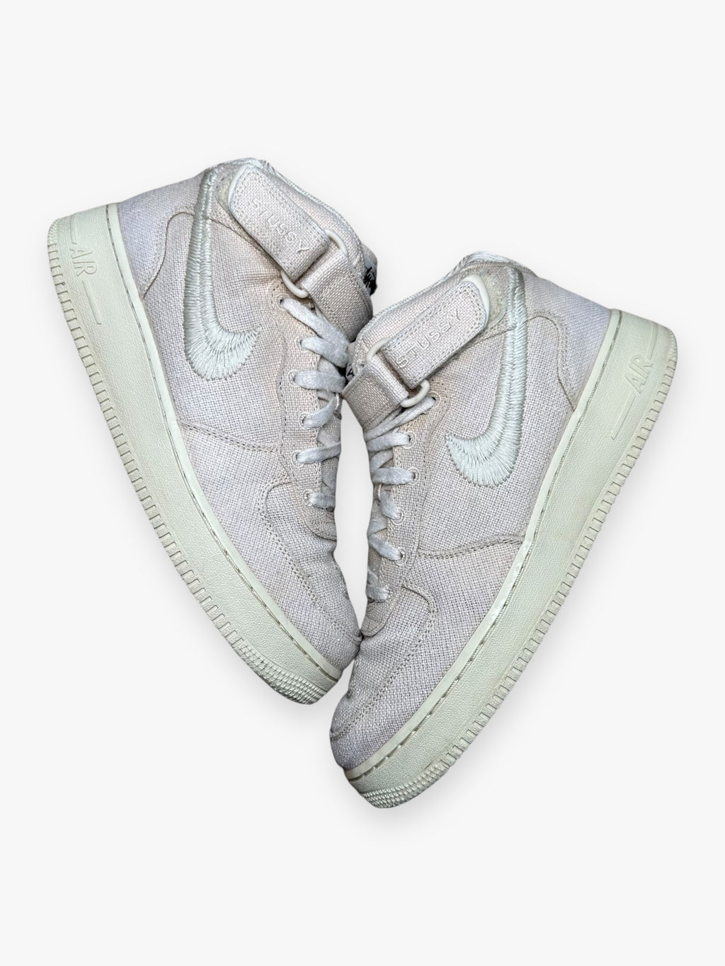 Air Force 1 Mid Stussy Fossil