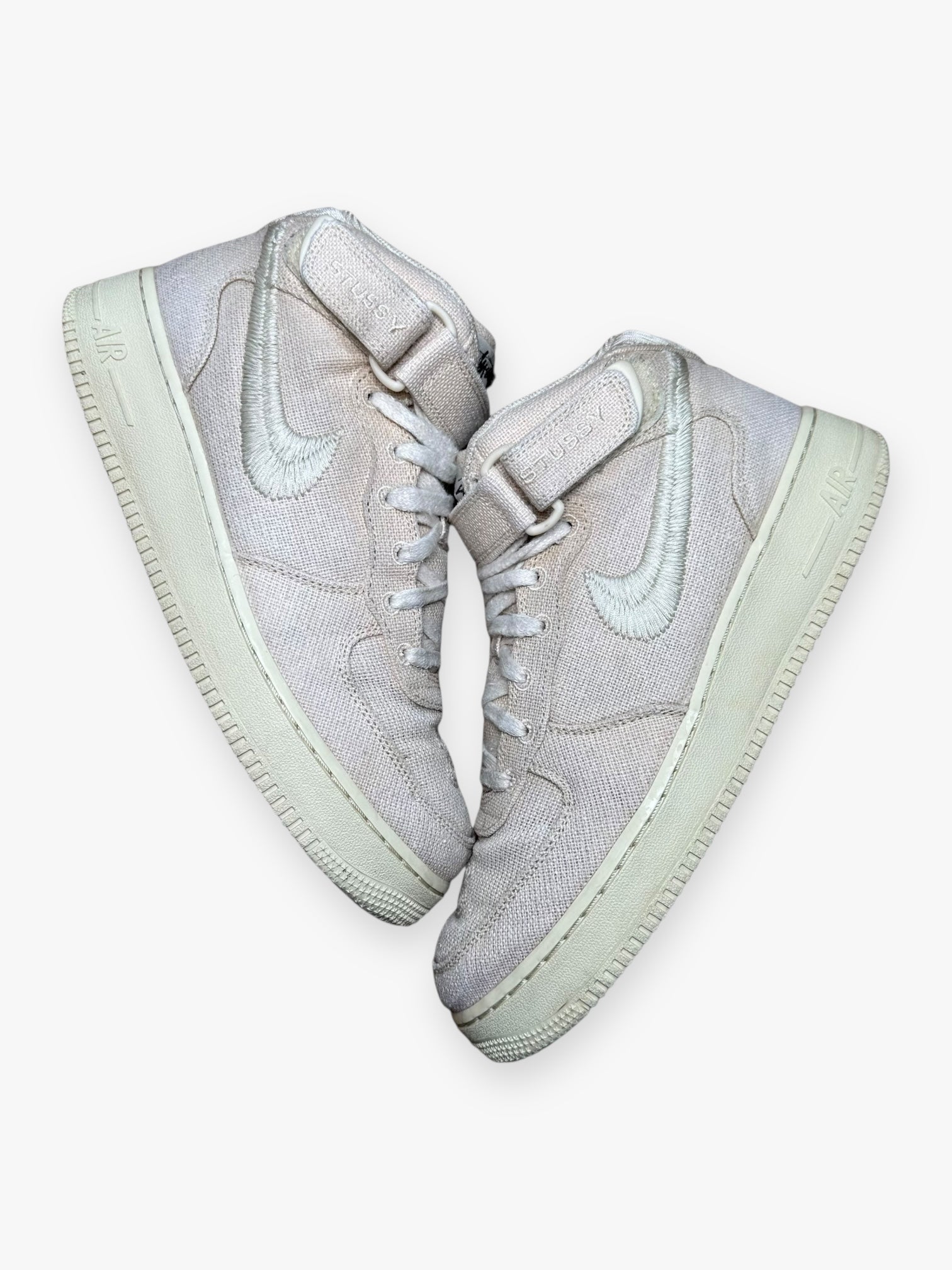 Air Force 1 Mid Stussy Fossil