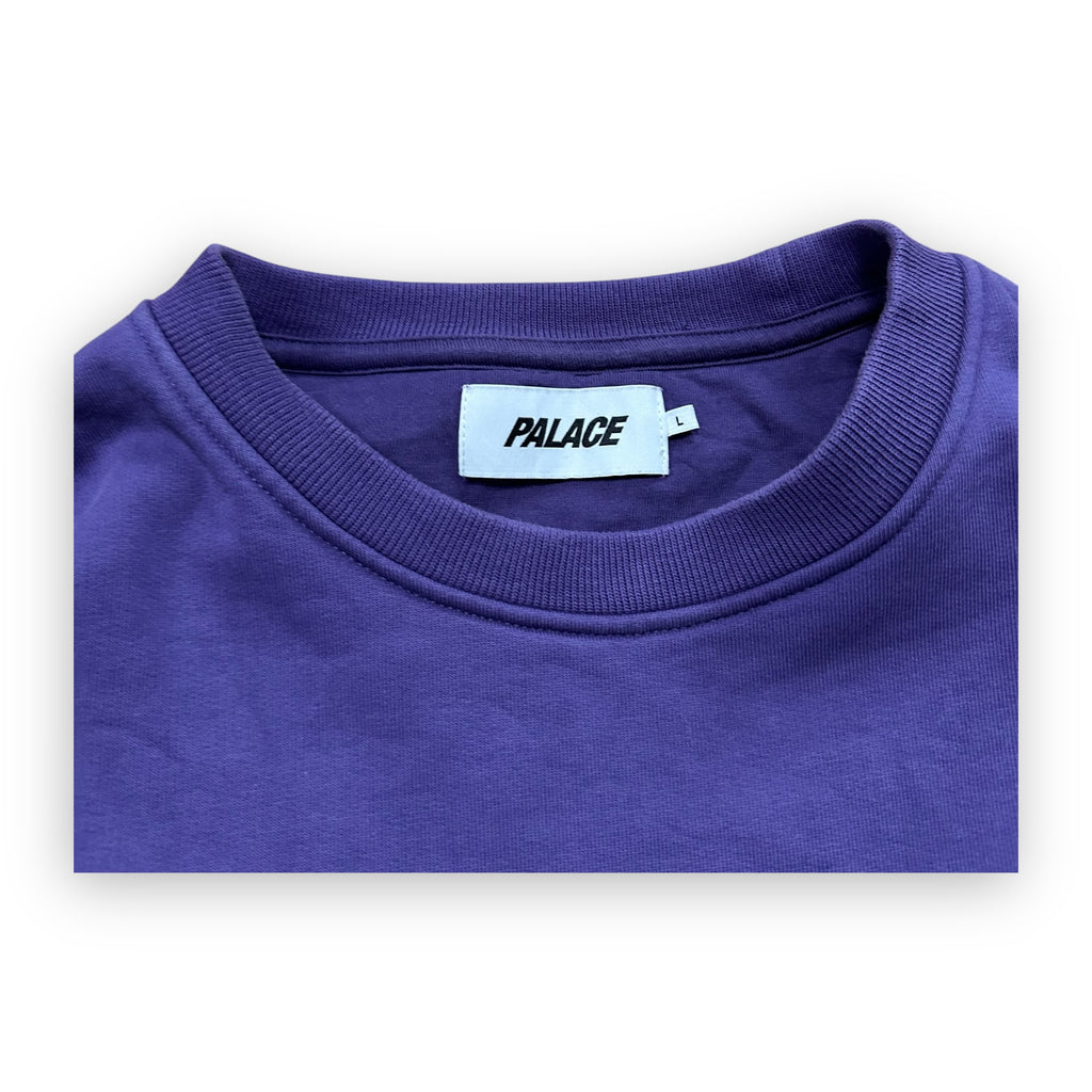 Sweatshirt Crewneck Palace Ye Olde Purple FW20