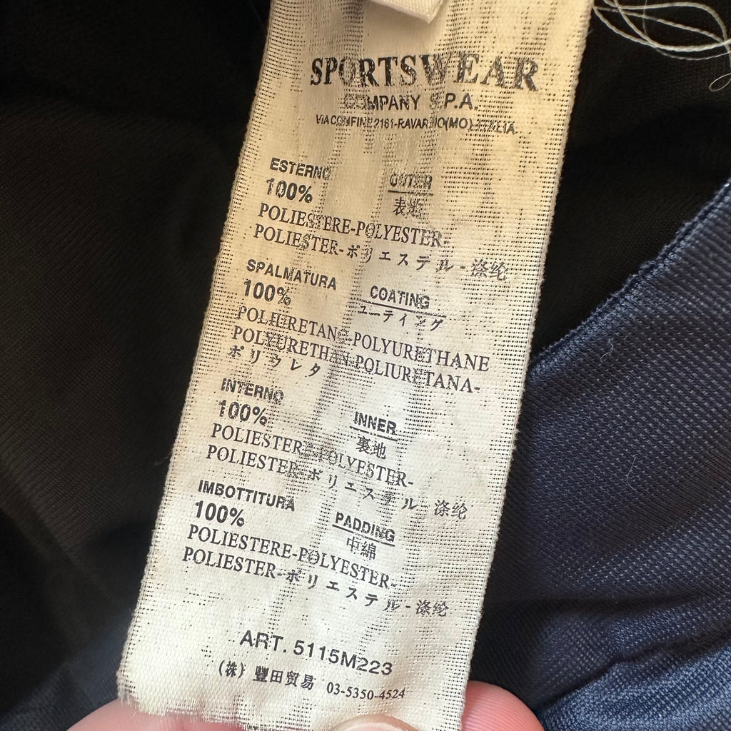 Jacket Stone Island Thick Nylon Membrane Navy AW09