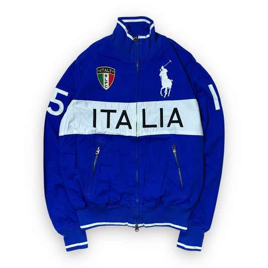 Jacket Ralph Lauren Flag Italia Blue vintage (S)