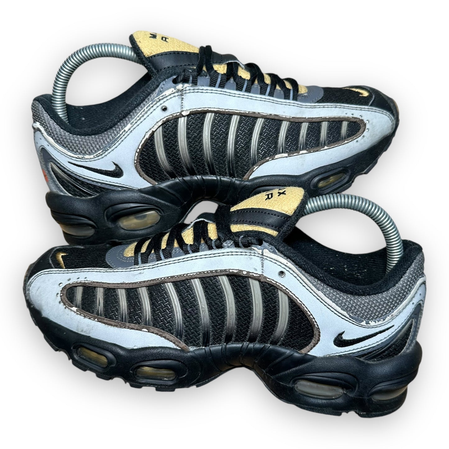 EU41 - US8 - UK7 • Air Max Tailwind 4 Black Pewter Metallic Gold