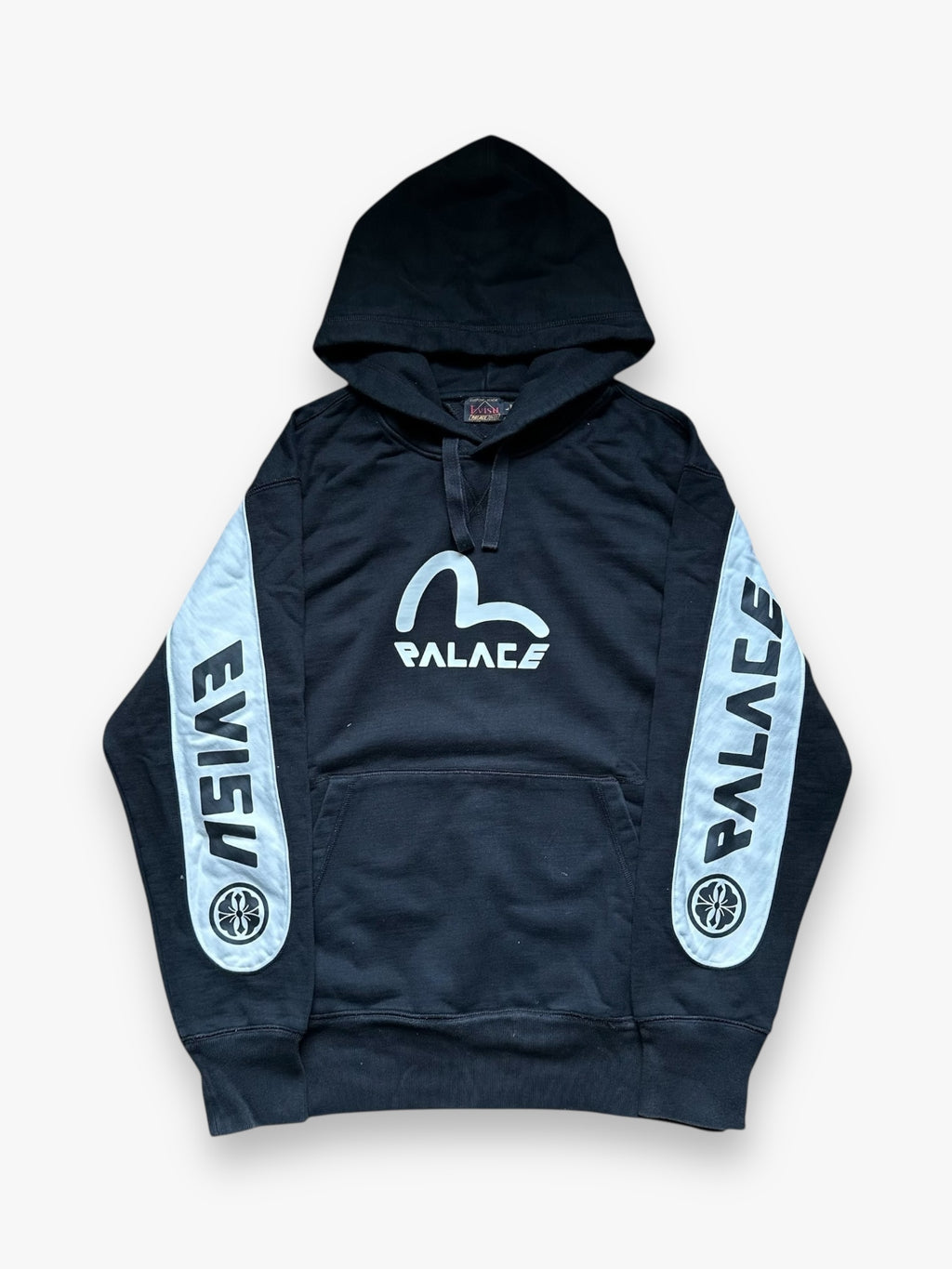 Sweatshirt Hoodie Evisu Palace Black SS20