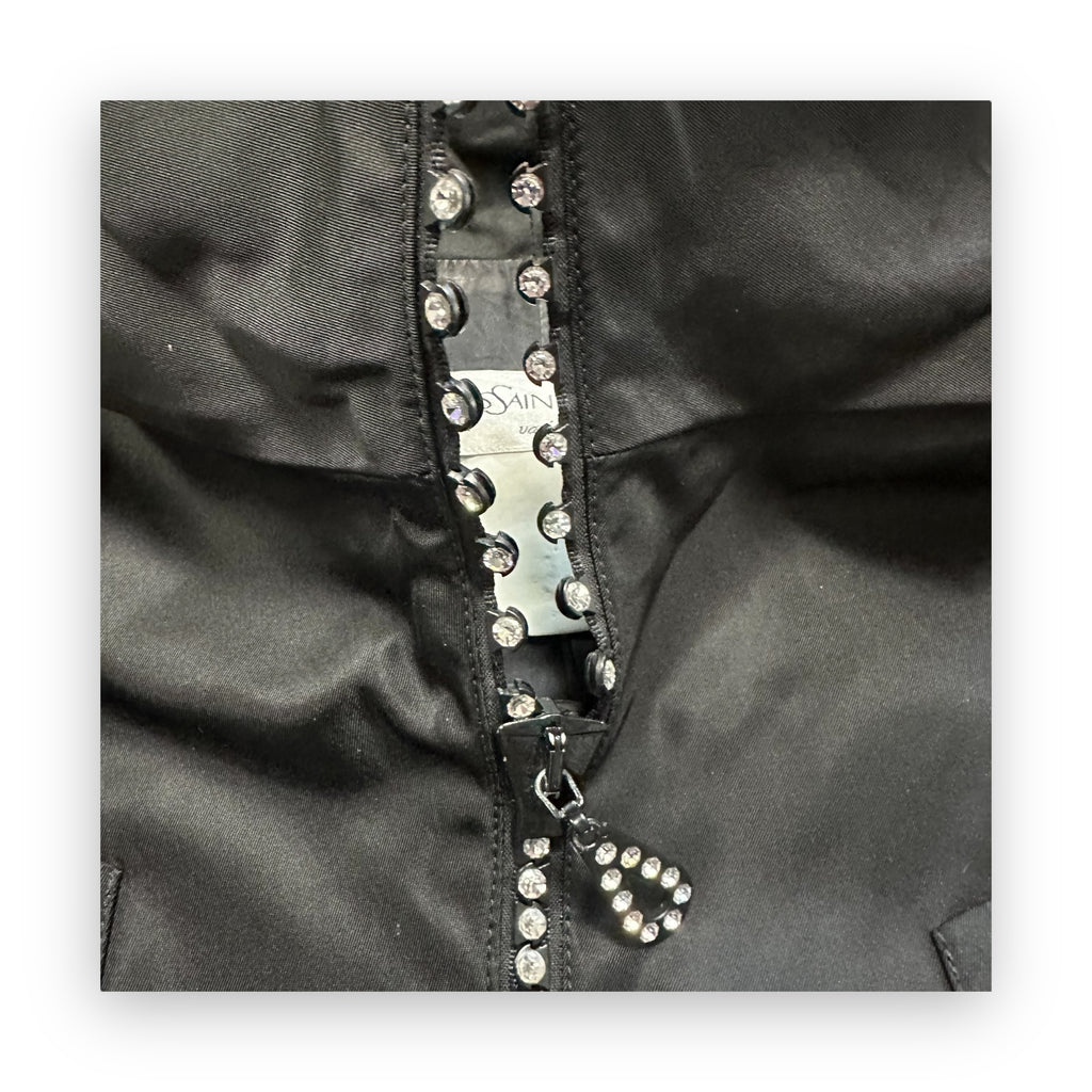 Jacket Yves Saint Laurent Strass Black vintage