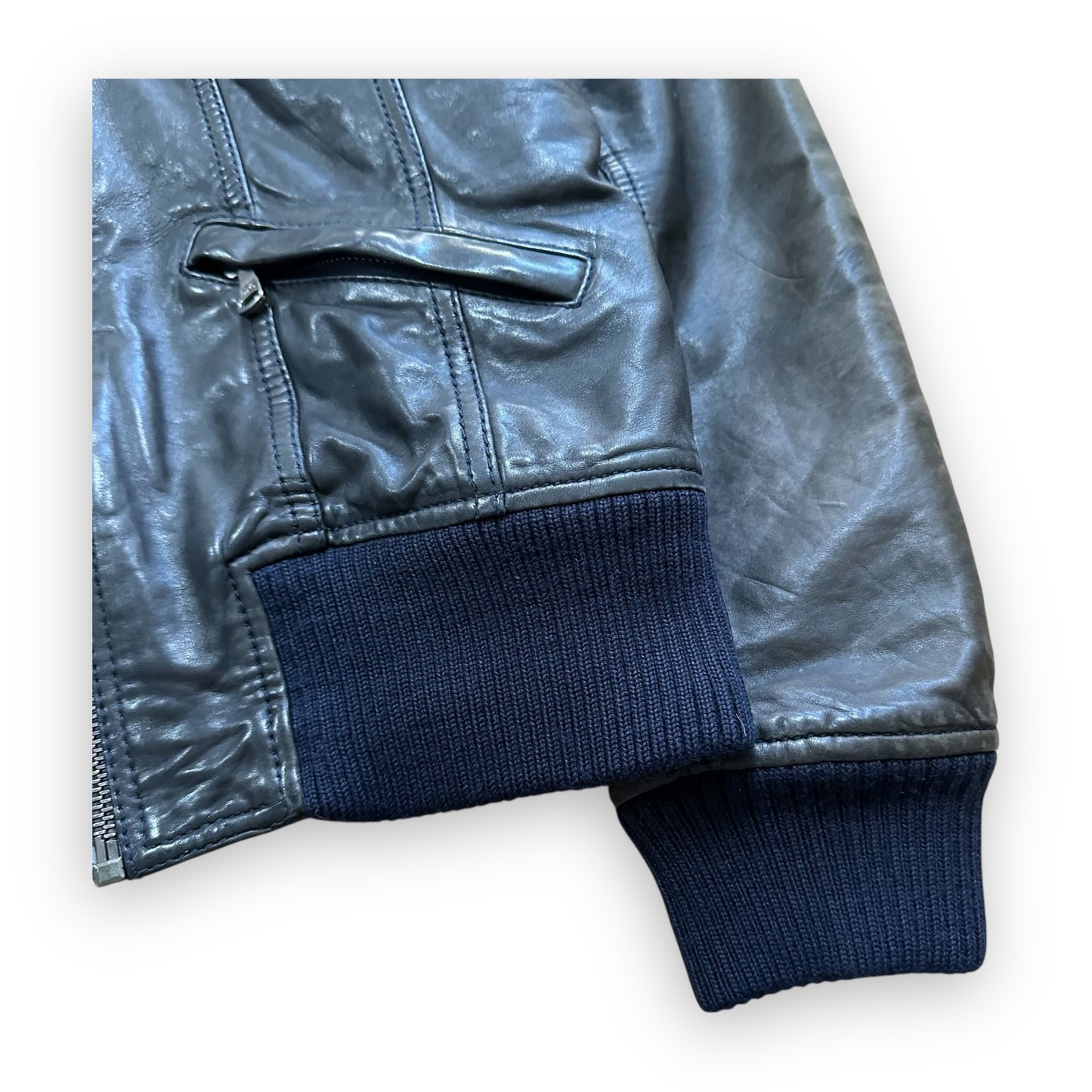 Jacket Dolce & Gabbana Leather Brown vintage (M)