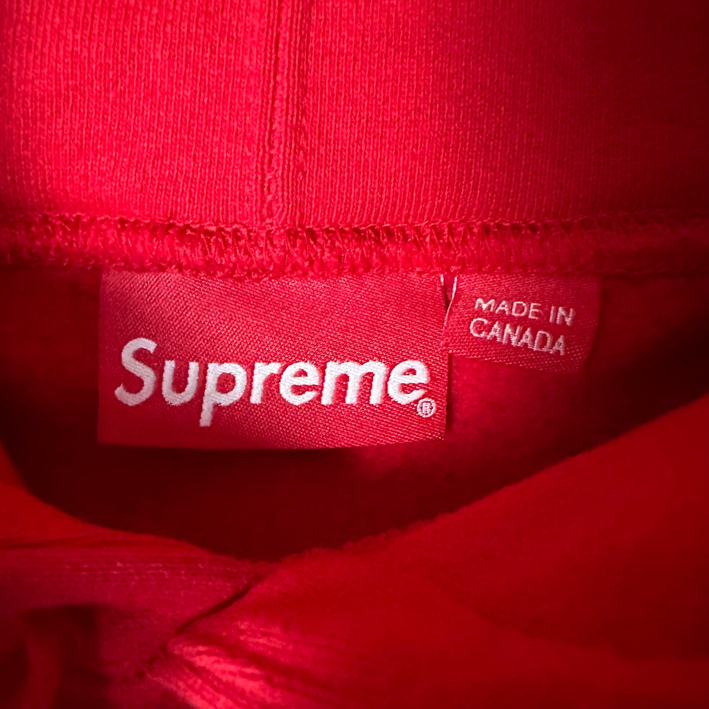 Sweatshirt Hoodie Supreme Blockbuster Red SS19 (M)