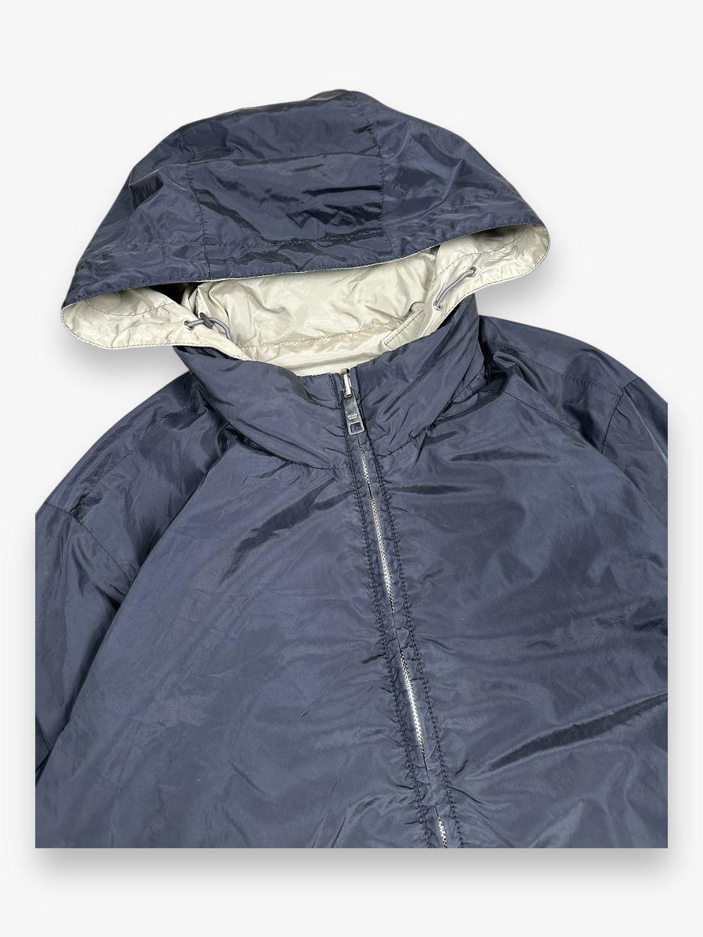 Jacket Prada Sport Reversible Navy Beige AW14