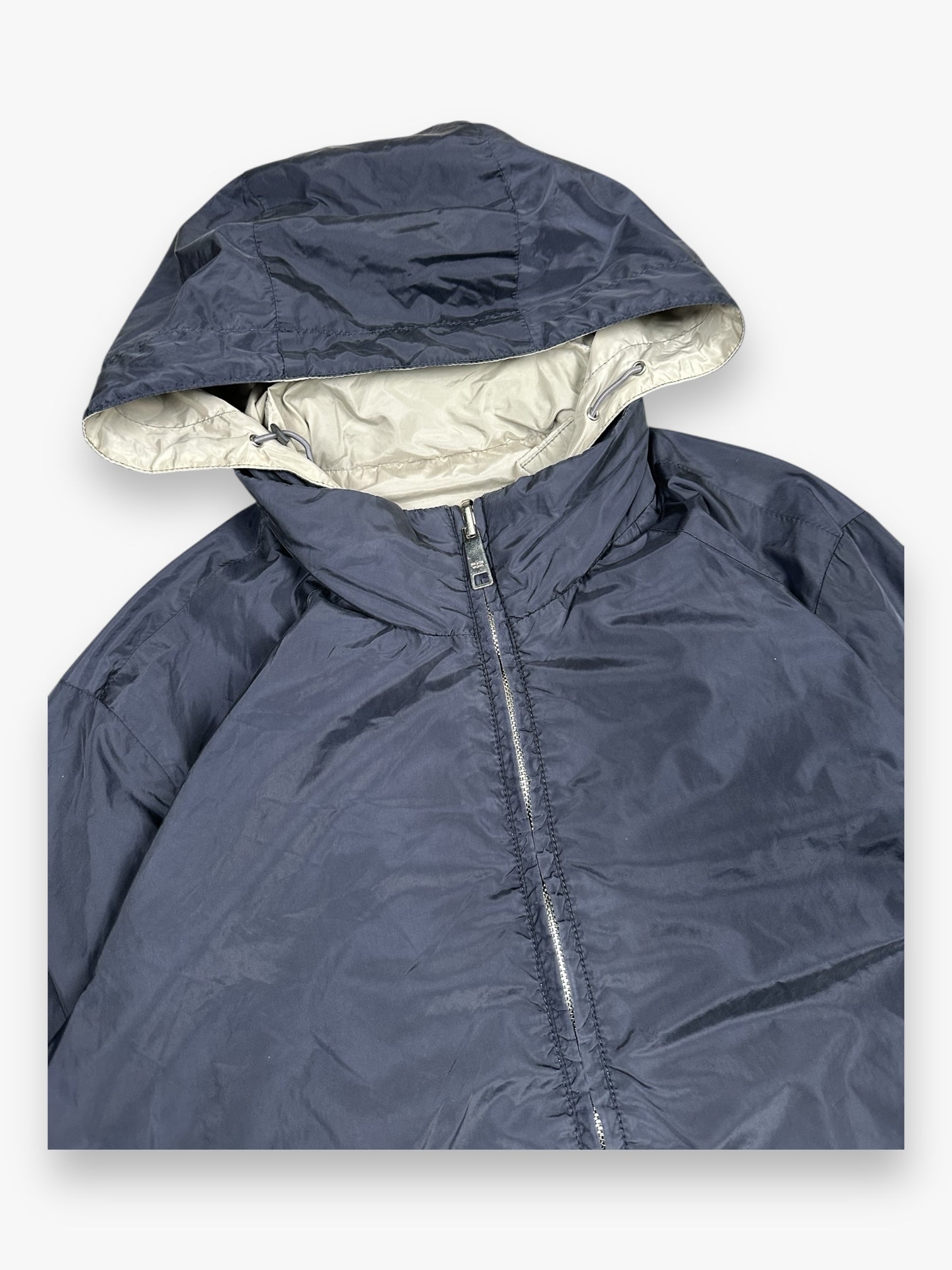 Jacket Prada Sport Reversible Navy Beige AW14