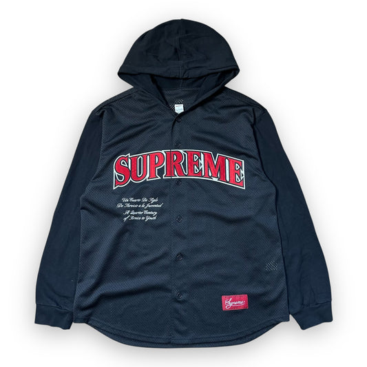 Sweatshirt Hoodie Supreme Mesh Baseball SS20 (L)