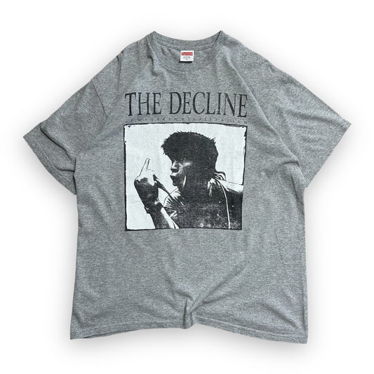 Tee Supreme Decline of Western Civilization Heather Grey FW17 (M)