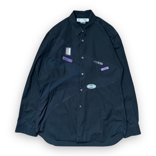 Shirt Comme des Garcons SHIRT Patch Black (M)