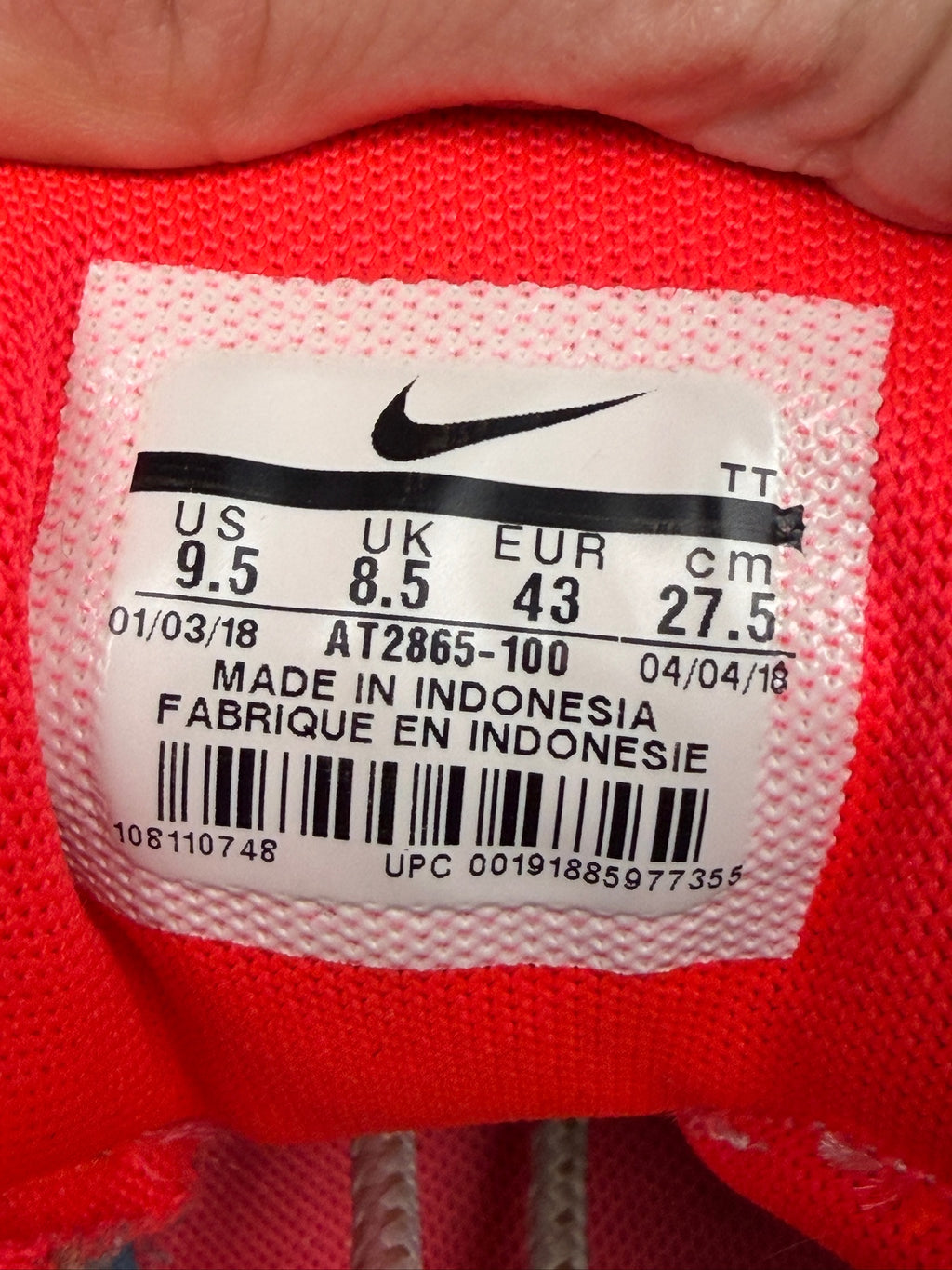 Air Max 95 OG Solar Red