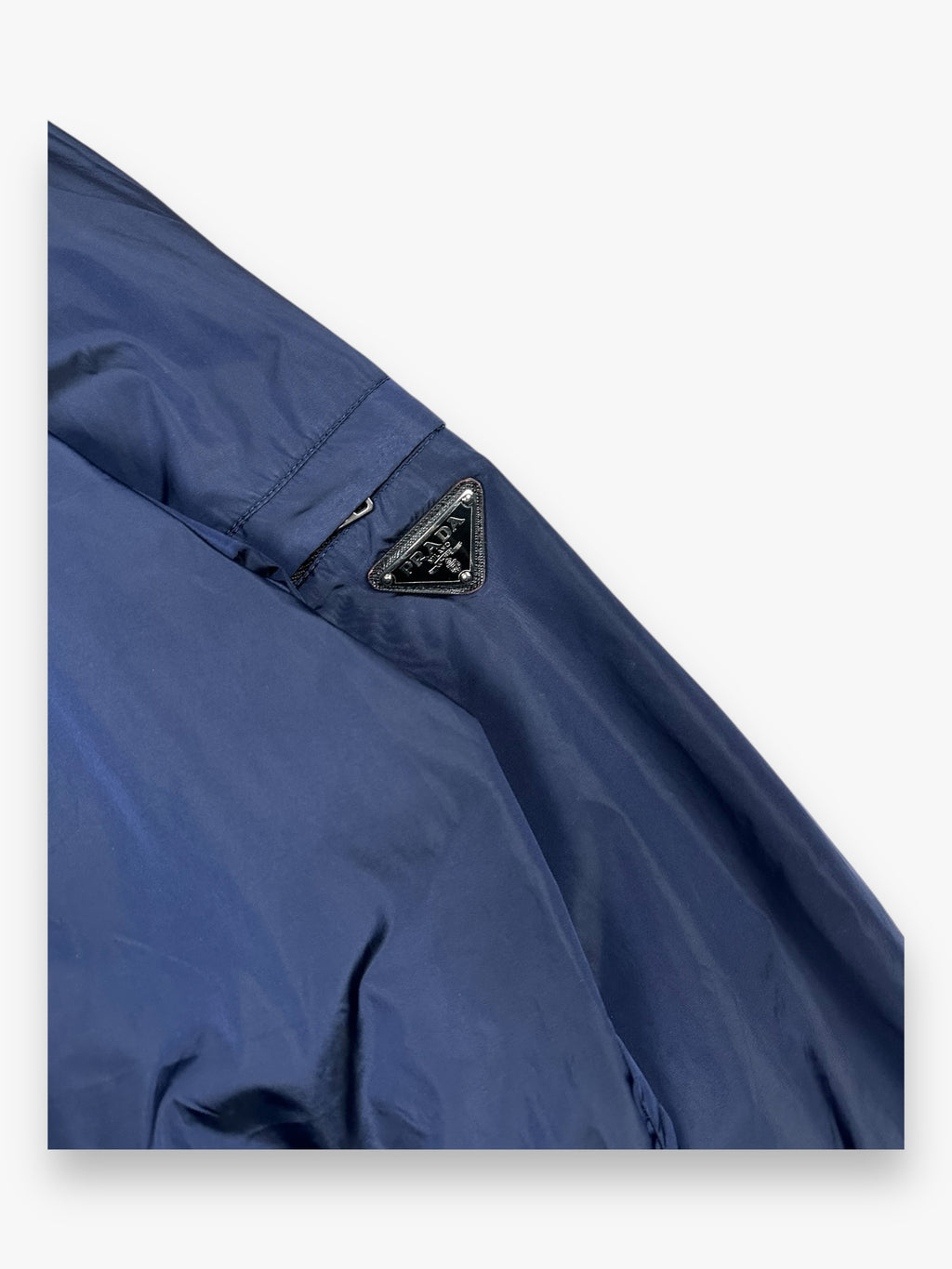 Jacket Prada Nylon Navy AW14