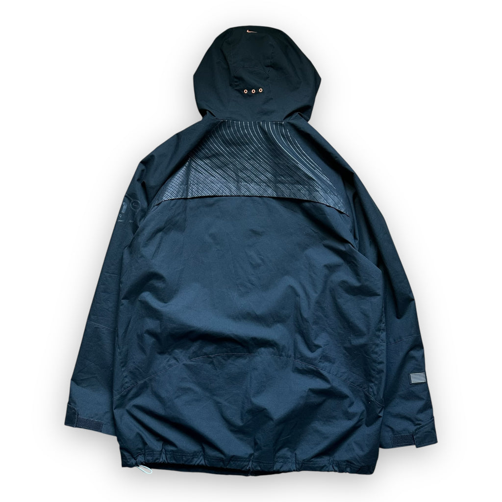 Jacket Nike TN Parka + Puffer Black Orange vintage 00s