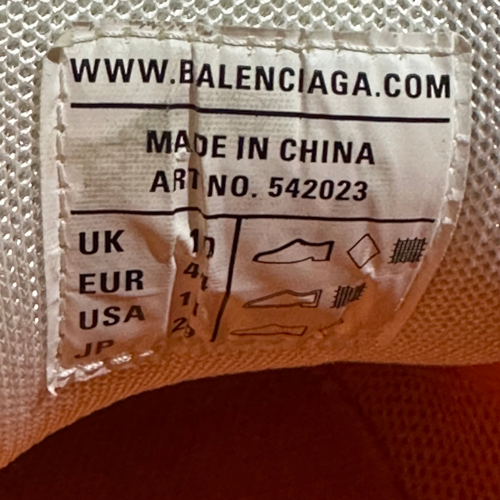 Balenciaga Track White Orange