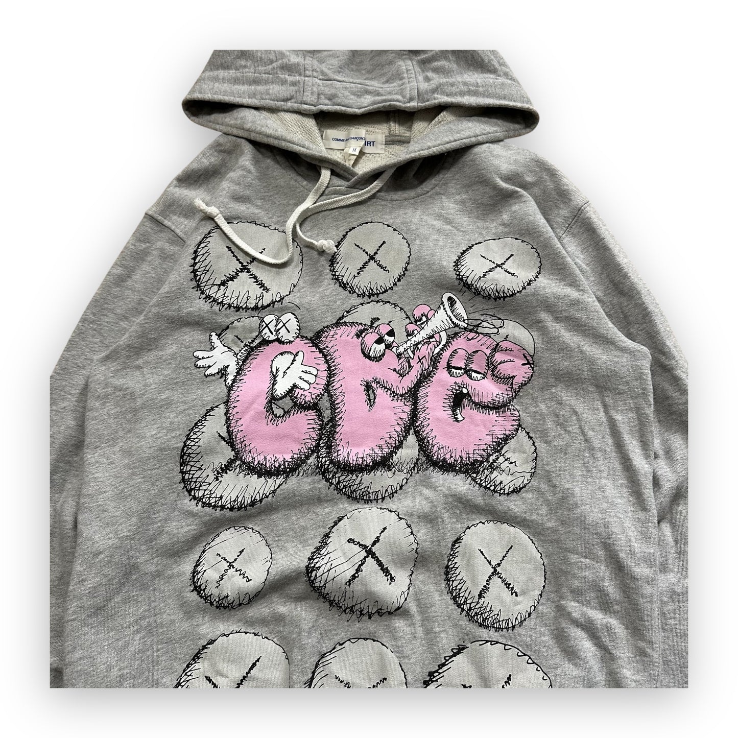 Sweatshirt Hoodie Comme des Garcons SHIRT x KAWS Grey (S)