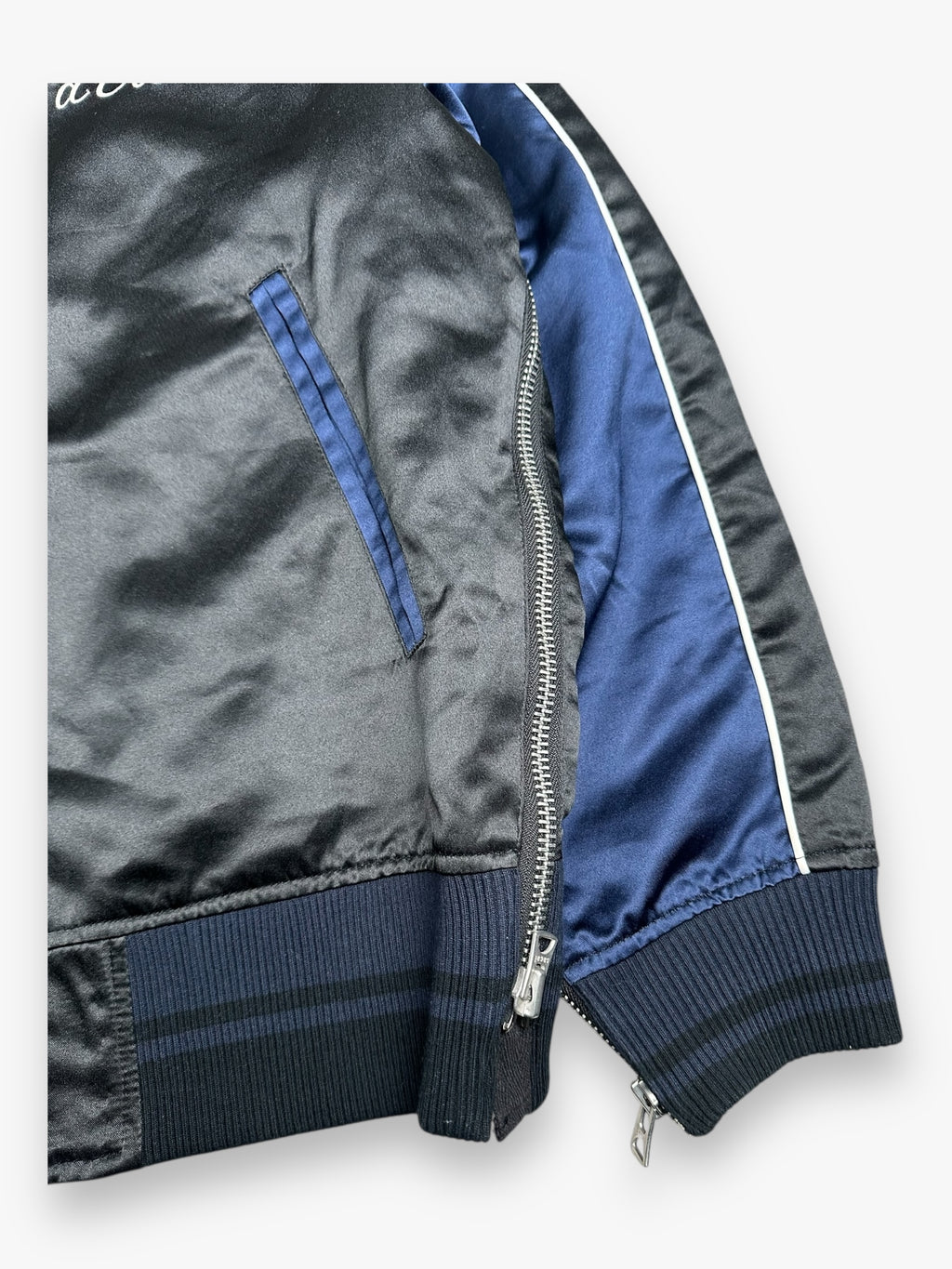 Sacai x Dr.woo Bomber Souvenir Jacket SS19