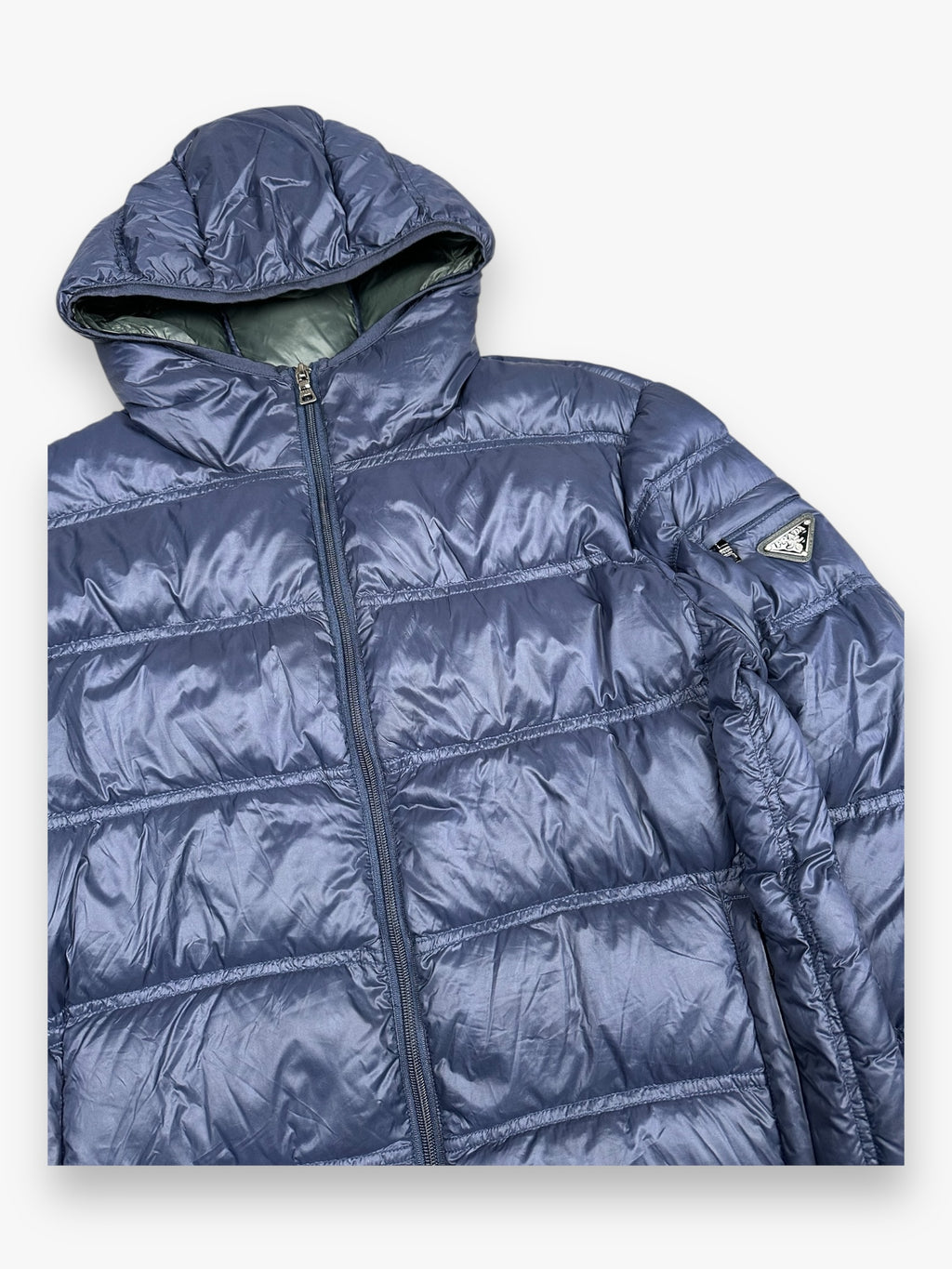 Puffer Jacket Prada Navy