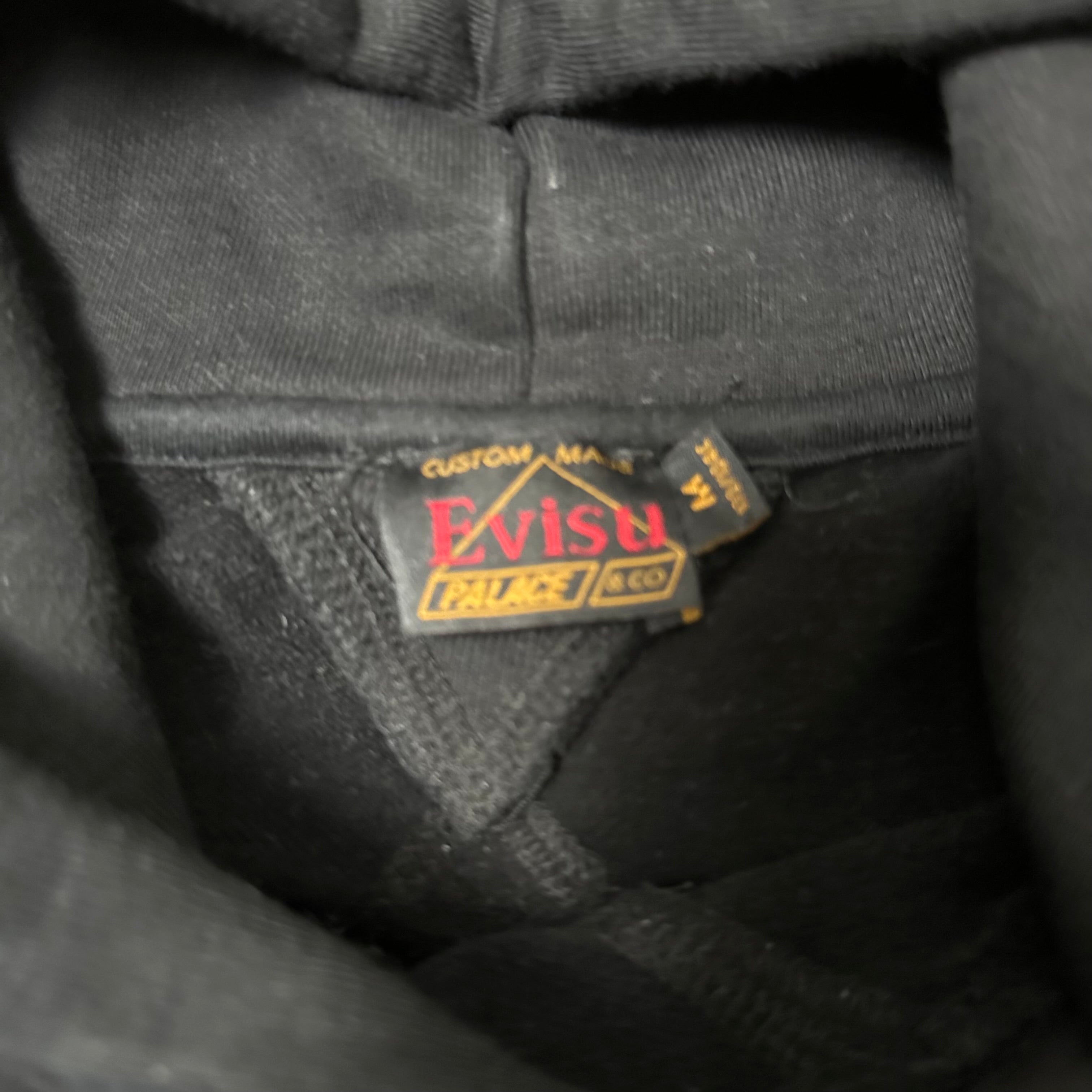 Sweatshirt Hoodie Evisu Palace Black SS20