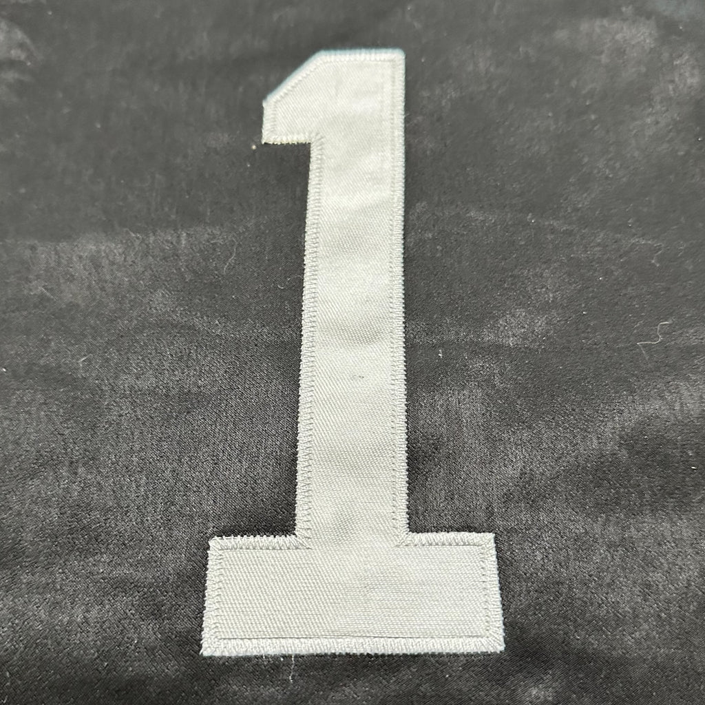 Jersey Supreme Satin Baseball Black SS17